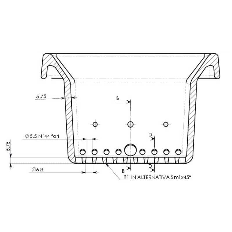 Assieme cestello braciere per stufe a pellet Ravelli 14809006 in Accessori e parti per riscaldamenti Colella Ricambi - Casoria, commercioVirtuoso.it