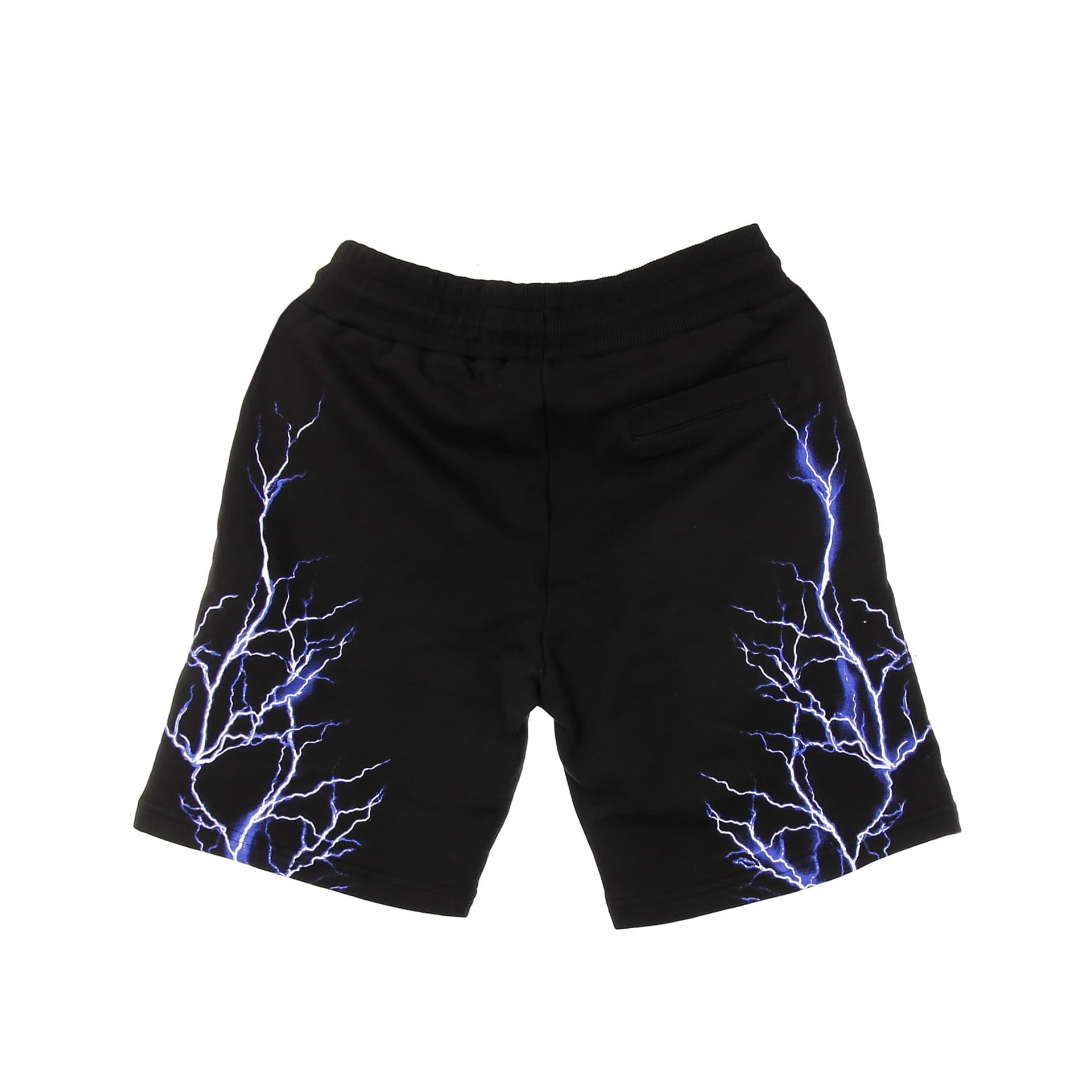 PHOBIA Pantalone Corto Tuta Uomo Blue Lightning Shorts Black/blue da uomo in Pantaloncini Drestige - Casamassima, commercioVirtuoso.it
