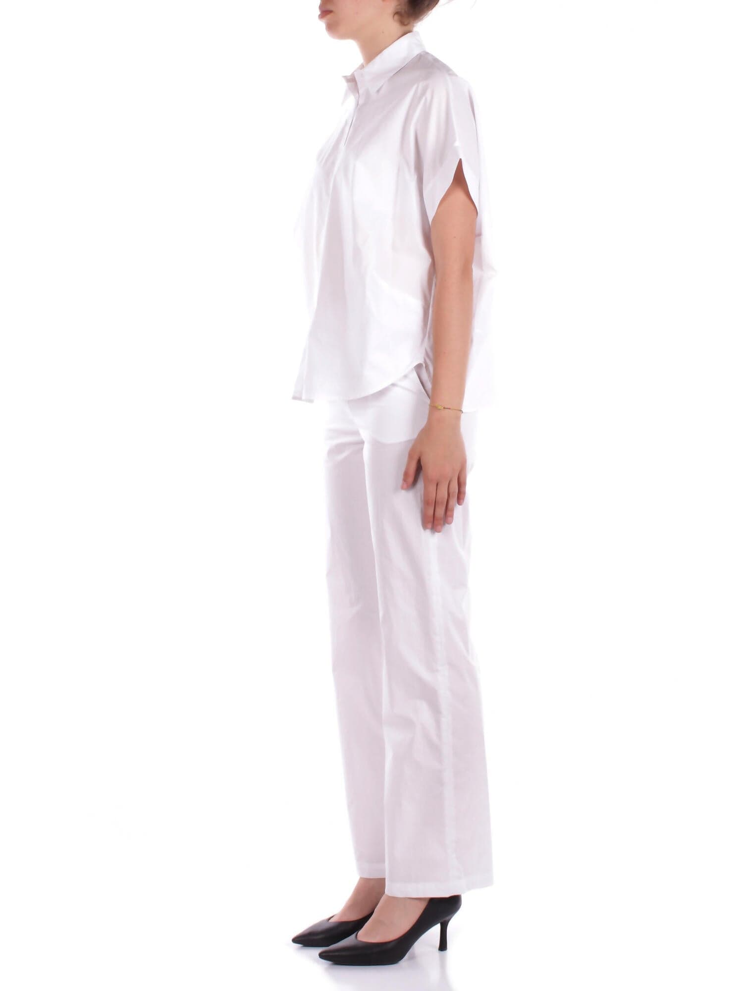 Manila Grace Pantaloni Bianco da donna in Pantaloni Drestige - Casamassima, commercioVirtuoso.it