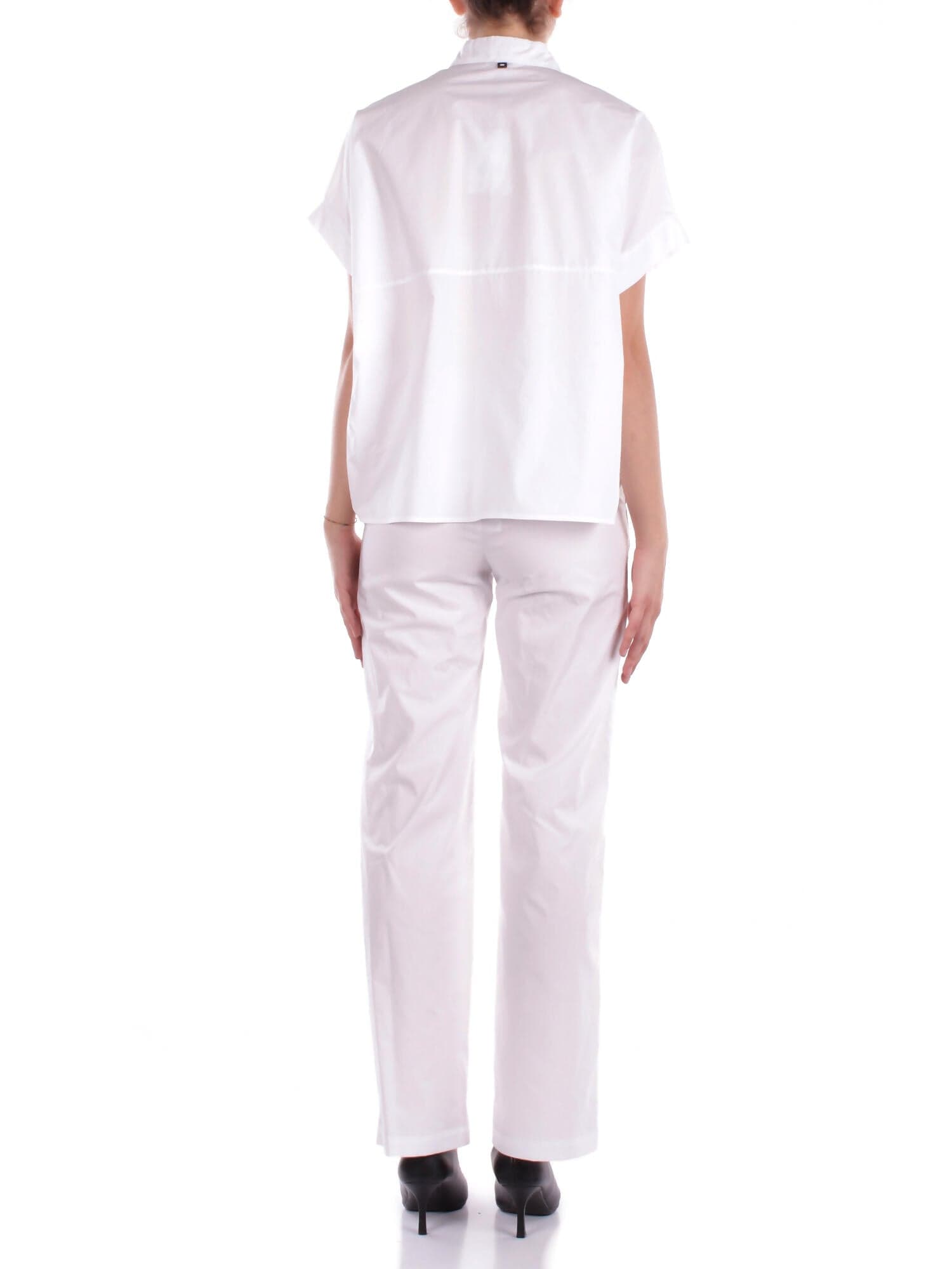Manila Grace Pantaloni Bianco da donna in Pantaloni Drestige - Casamassima, commercioVirtuoso.it