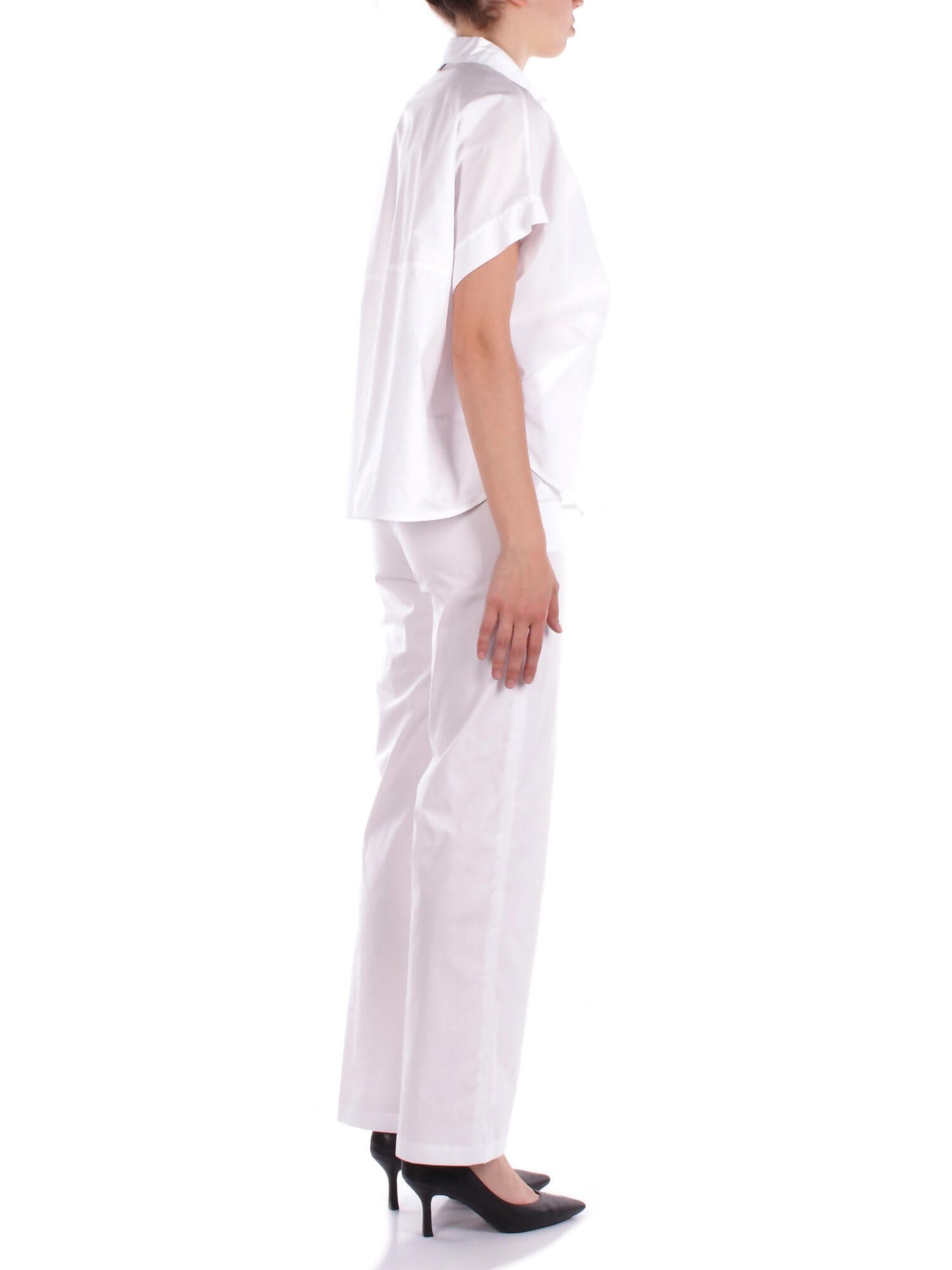 Manila Grace Pantaloni Bianco da donna in Pantaloni Drestige - Casamassima, commercioVirtuoso.it