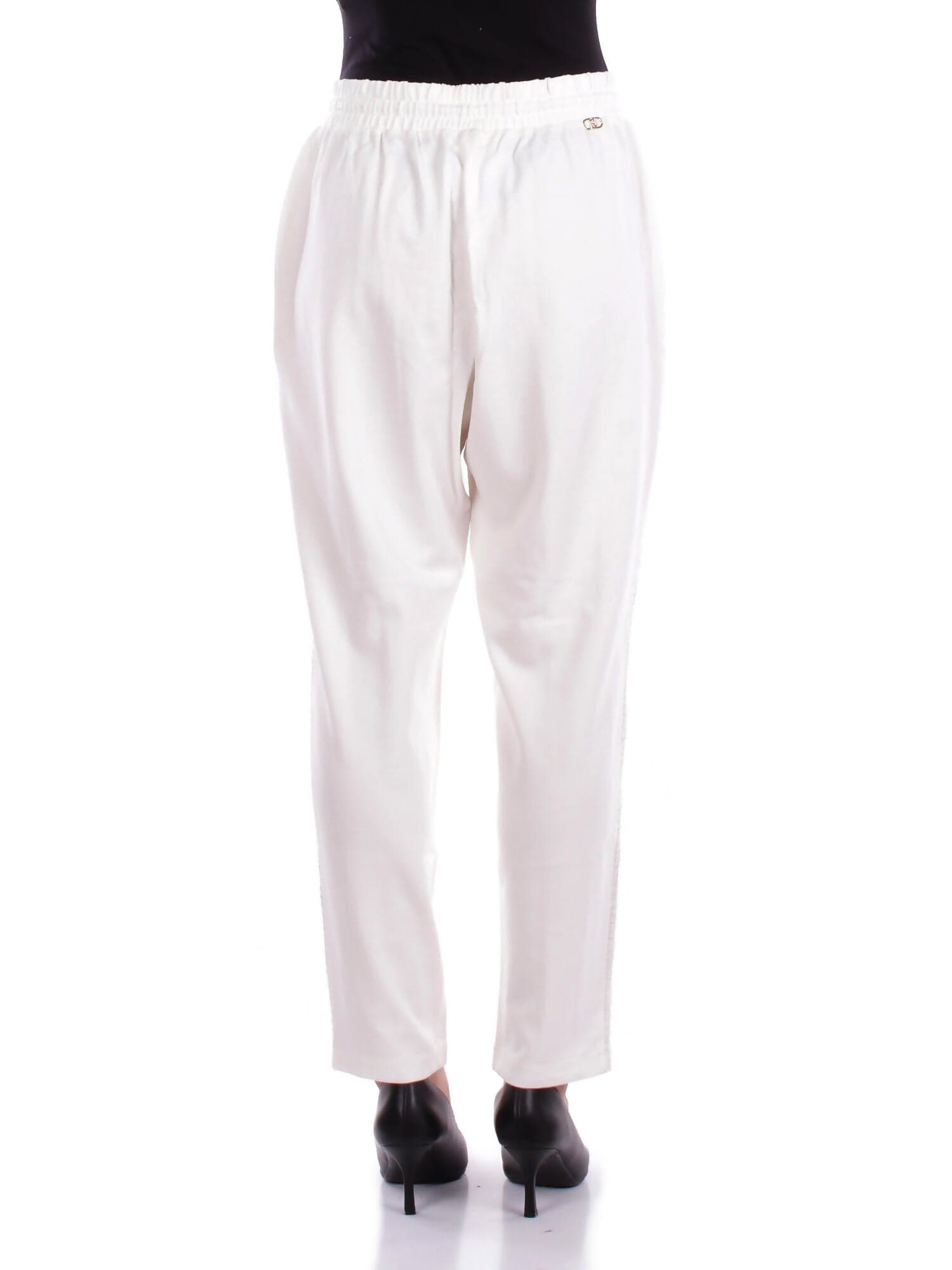 Liu Jo Pantaloni White milk da donna in Pantaloni Drestige - Casamassima, commercioVirtuoso.it