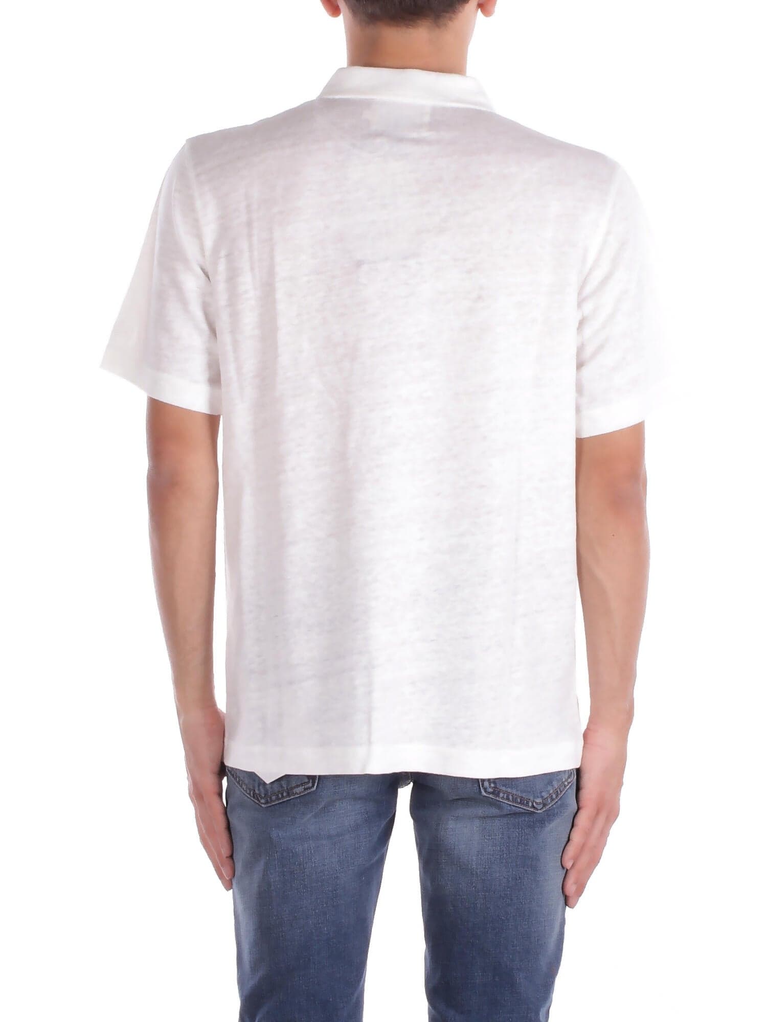 Saint Barth T-shirt e Polo Bianco da uomo in Polo Drestige - Casamassima, commercioVirtuoso.it