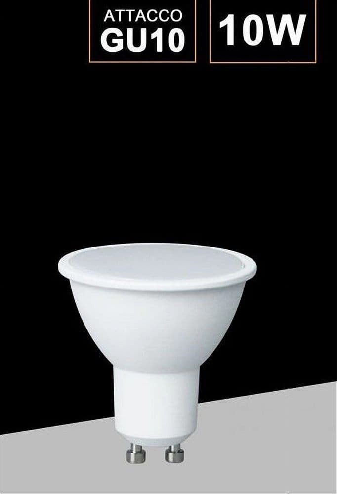 LAMPADINA LED GU10 10WATT FARETTO SPOTLIGHT 110° LUCE 3000K 4000K 6500K GU10-10W in Lampadine a LED Trade Shop italia - Napoli, commercioVirtuoso.it