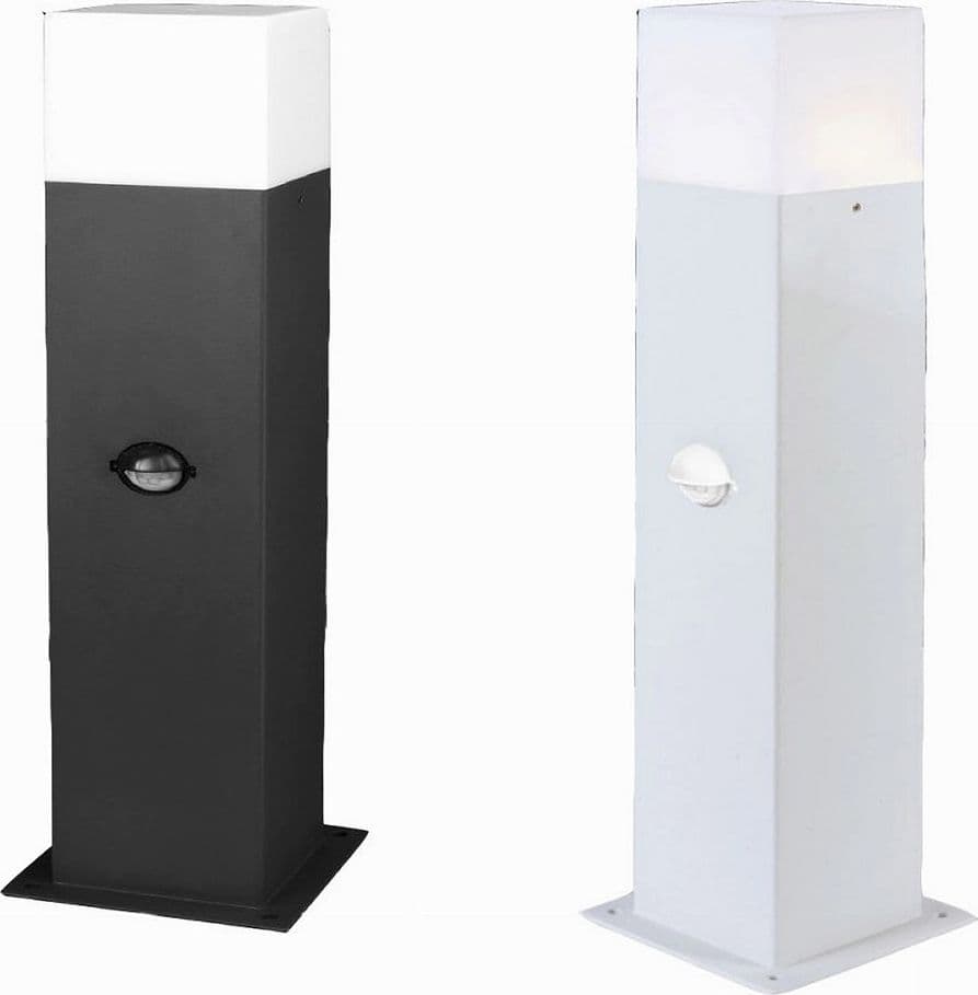 LAMPIONE ESTERNO CON SENSORE MOVIMENTO E27 LAMPADA DA TERRA LAMPIONCINO IP44 H440 in Lampioni Trade Shop italia - Napoli, commercioVirtuoso.it