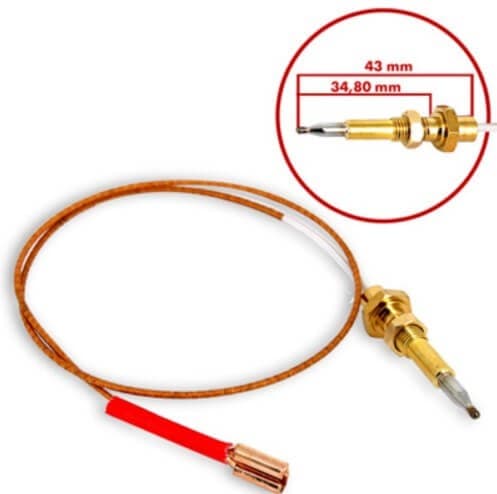 Termocoppia universale con faston 44TC501