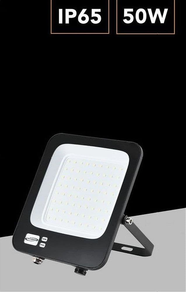 FARO LED ULTRA SLIM 50 W ESTERNO IP65 ORIENTABILE LUCE 6500K 4000K 3000K JR-50W in Proiettori Trade Shop italia - Napoli, commercioVirtuoso.it