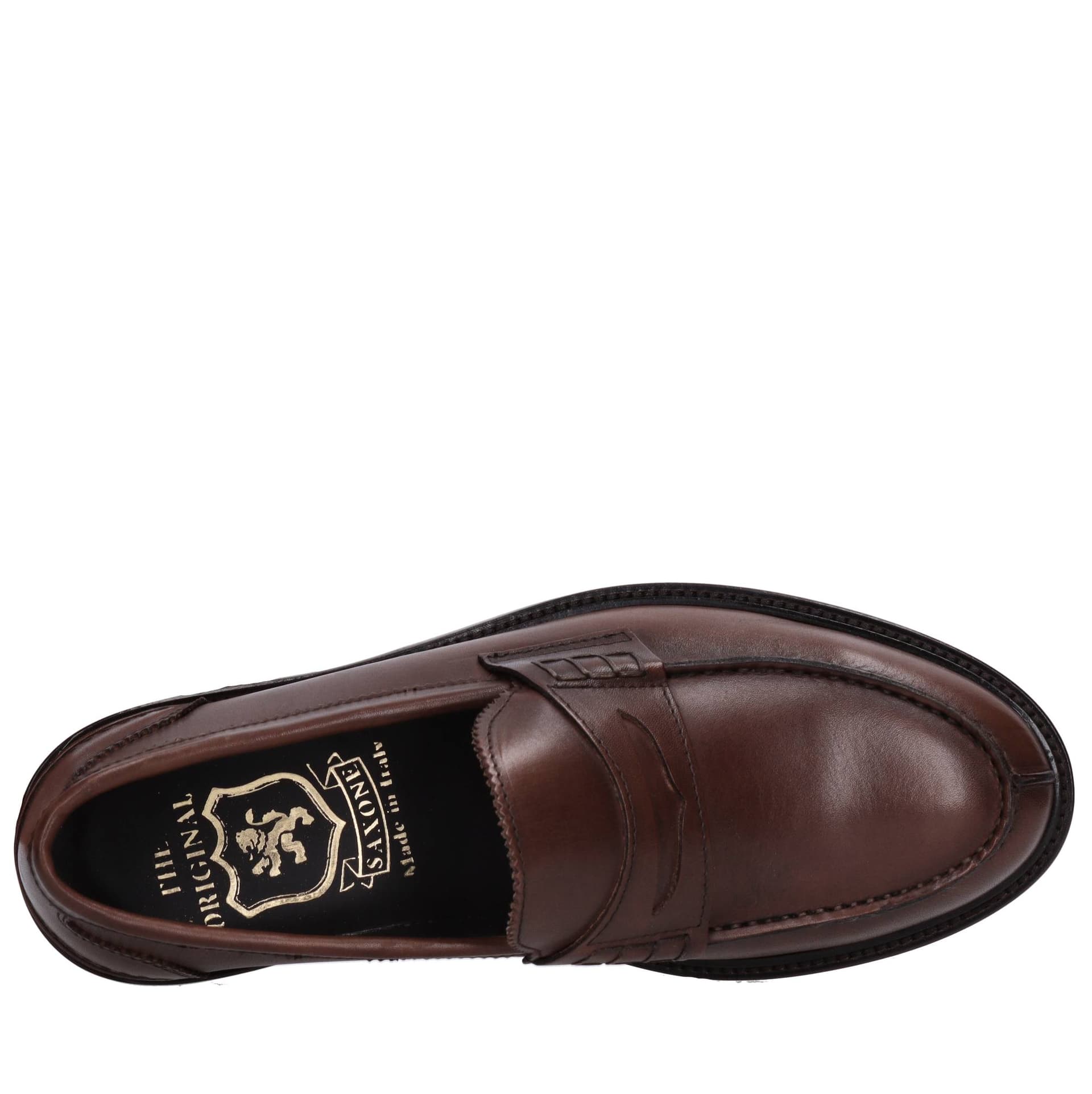SAXONE Scarpe basse Marrone da uomo in Scarpe stringate basse Drestige - Casamassima, commercioVirtuoso.it