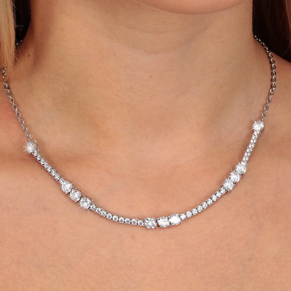 Collana MORELLATO donna Scintille acciaio rodiato argento in Collane Web Time Orologi - Milano, commercioVirtuoso.it