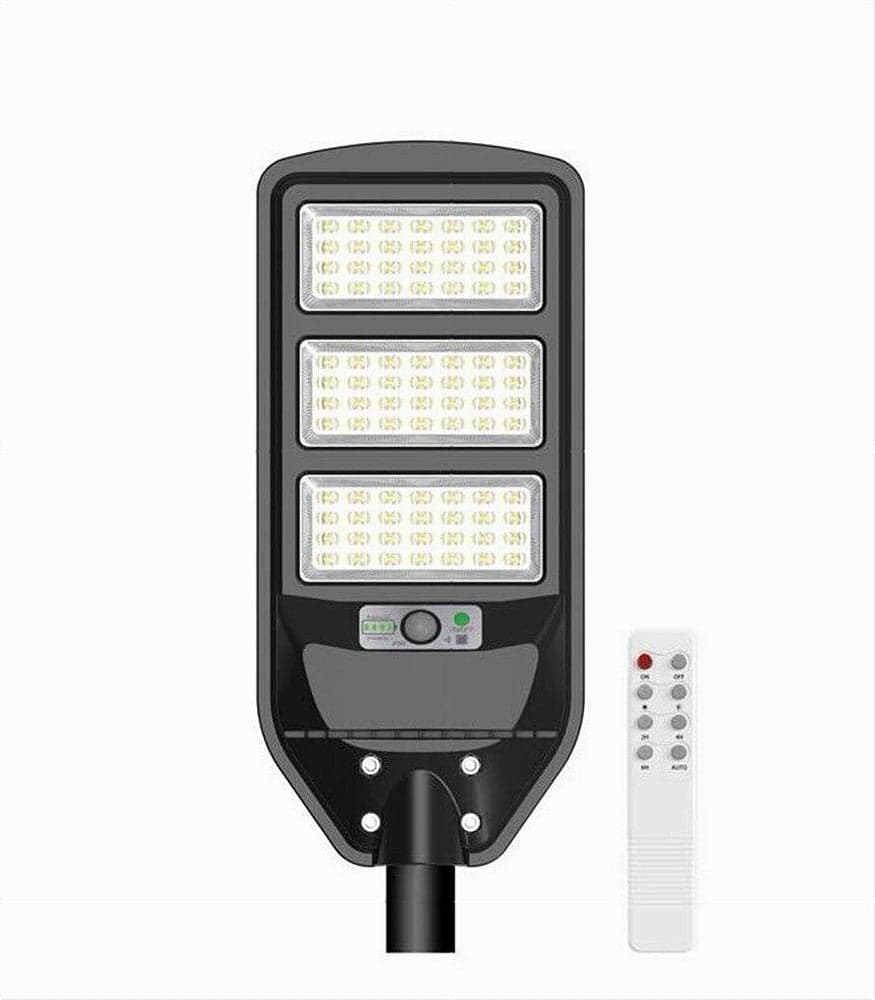 LAMPIONE SOLARE LED 180W SENSORE MOVIMENTO PIR TELECOMANDO IP65 ESTERNO J02-180W-F in Lampade da parete Trade Shop italia - Napoli, commercioVirtuoso.it