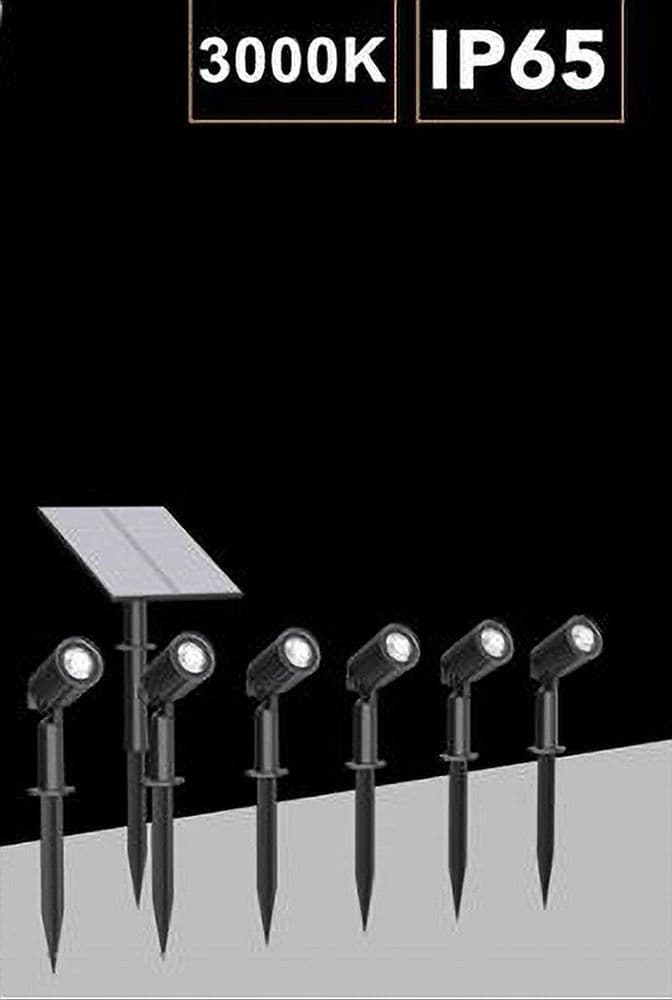 SET 4 PZ FARETTI LED A PICCHETTO CON PANNELLO SOLARE LUCE FREDDA CALDA IP65 LY04 in Proiettori Trade Shop italia - Napoli, commercioVirtuoso.it