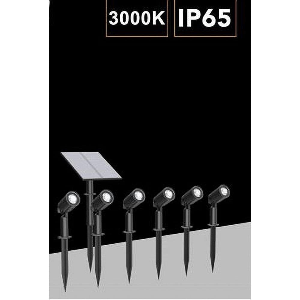 SET 4 PZ FARETTI LED A PICCHETTO CON PANNELLO SOLARE LUCE FREDDA CALDA IP65 LY04 in Proiettori Trade Shop italia - Napoli, commercioVirtuoso.it