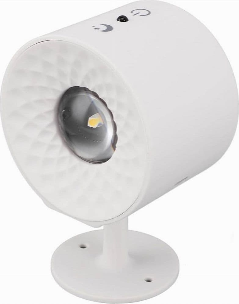 LAMPADA PARETE LED LUCE FRONTE RETRO RICARICA USB 3 COLORI LUCE ORIENTABILE BD01-3C in Applique Trade Shop italia - Napoli, commercioVirtuoso.it