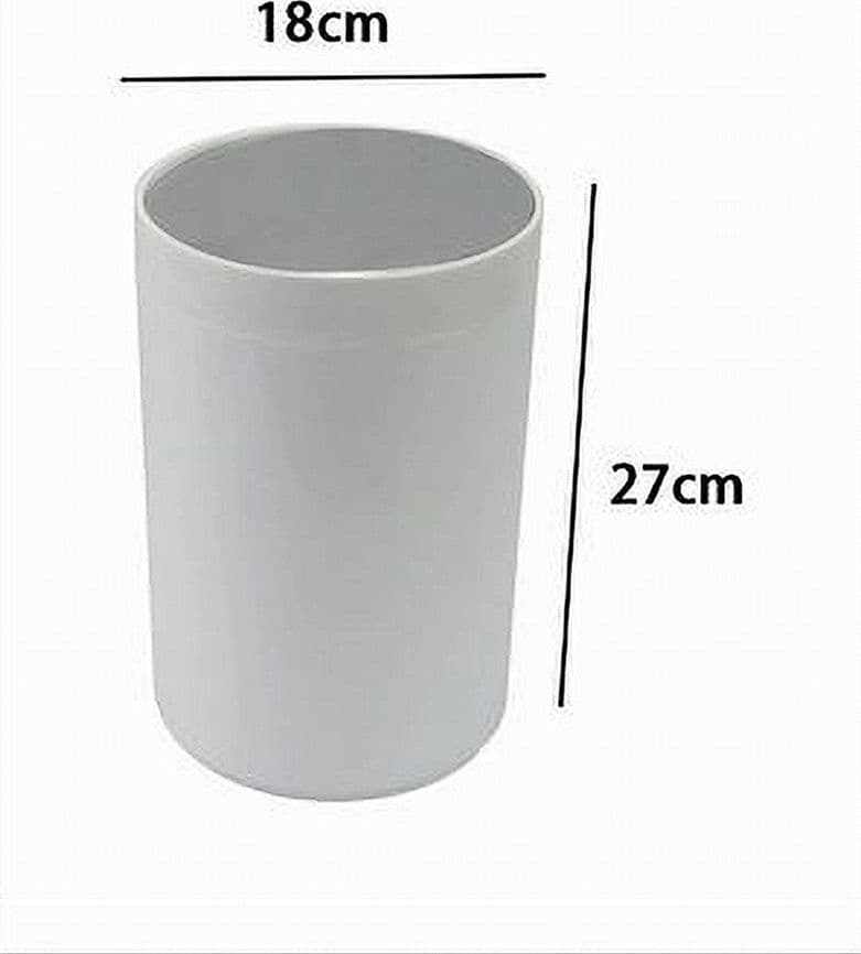 PATTUMIERA CESTINO SECCHIO RIFIUTI BIANCO ARREDO BAGNO COPERCHIO BASCULANTE 79867 in Pattumiere da bagno Trade Shop italia - Napoli, commercioVirtuoso.it