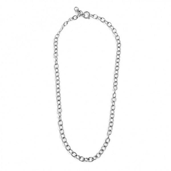Marlù- Collana Catena "O" Acciaio in Collane Alba Gioielli - Casoria, commercioVirtuoso.it