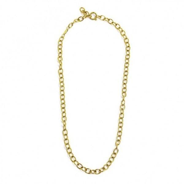 Marlù- Collana Catena "O" Pvd Oro in Collane Alba Gioielli - Casoria, commercioVirtuoso.it