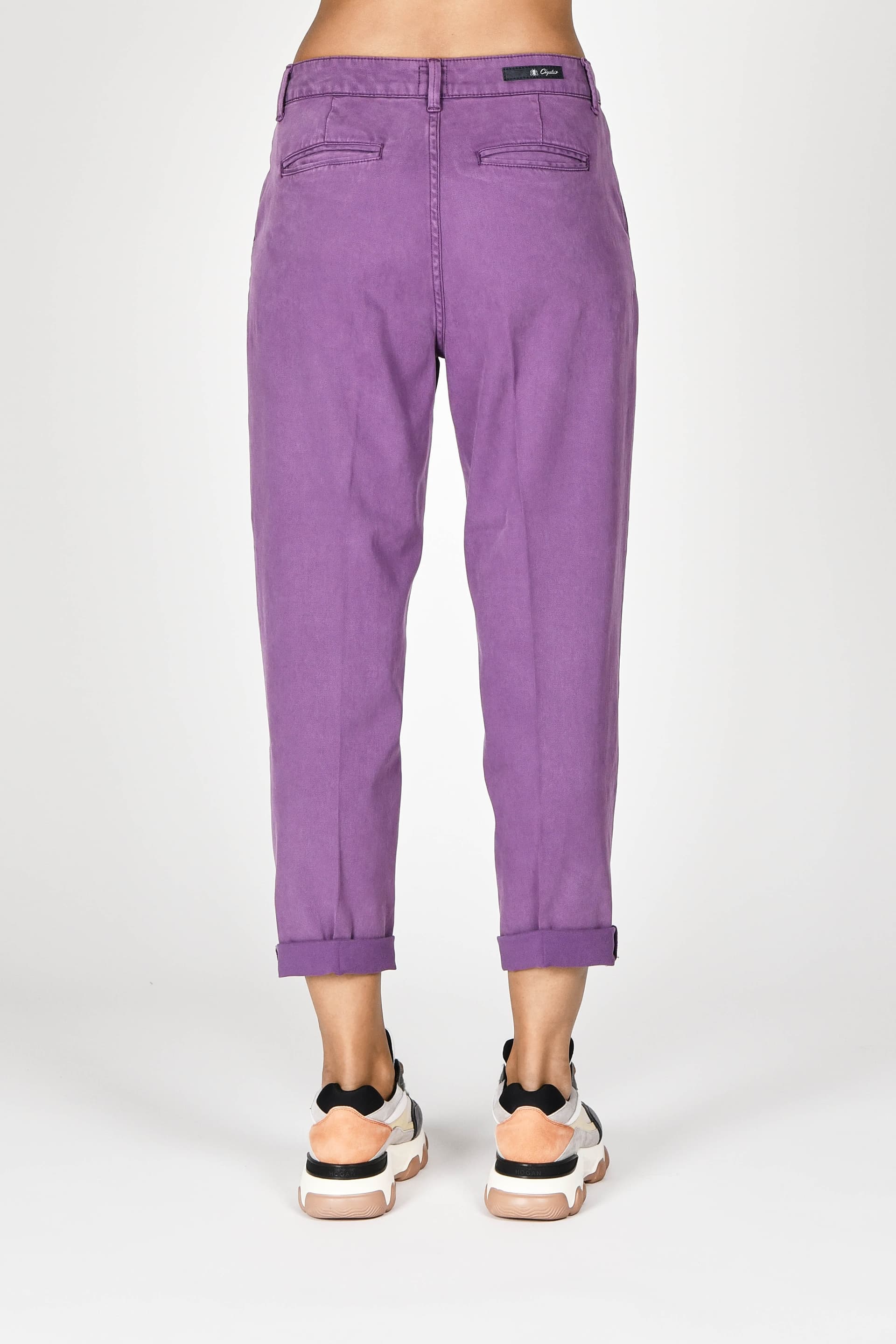 Atelier Cigala's Pantaloni Viola da donna in Pantaloni Drestige - Casamassima, commercioVirtuoso.it