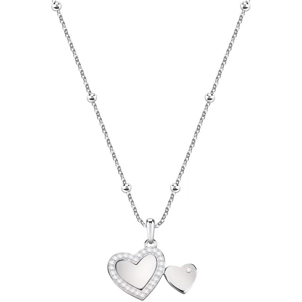 Collana MORELLATO donna Love acciaio doppio cuore