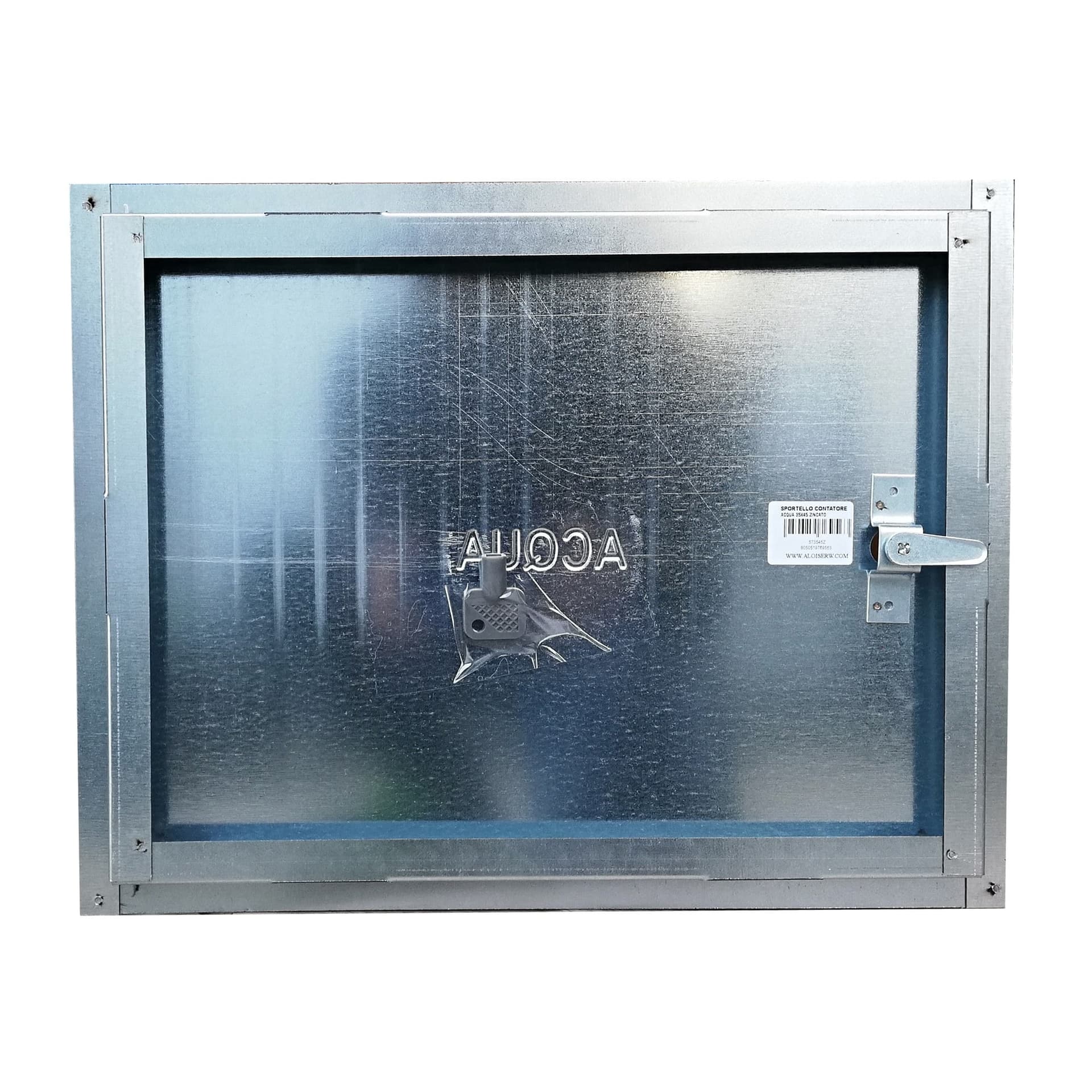 Sportello portello porta zincata per chiusura nicchia contatore acqua in Drenaggio Aloiserw.com - Altomonte, commercioVirtuoso.it