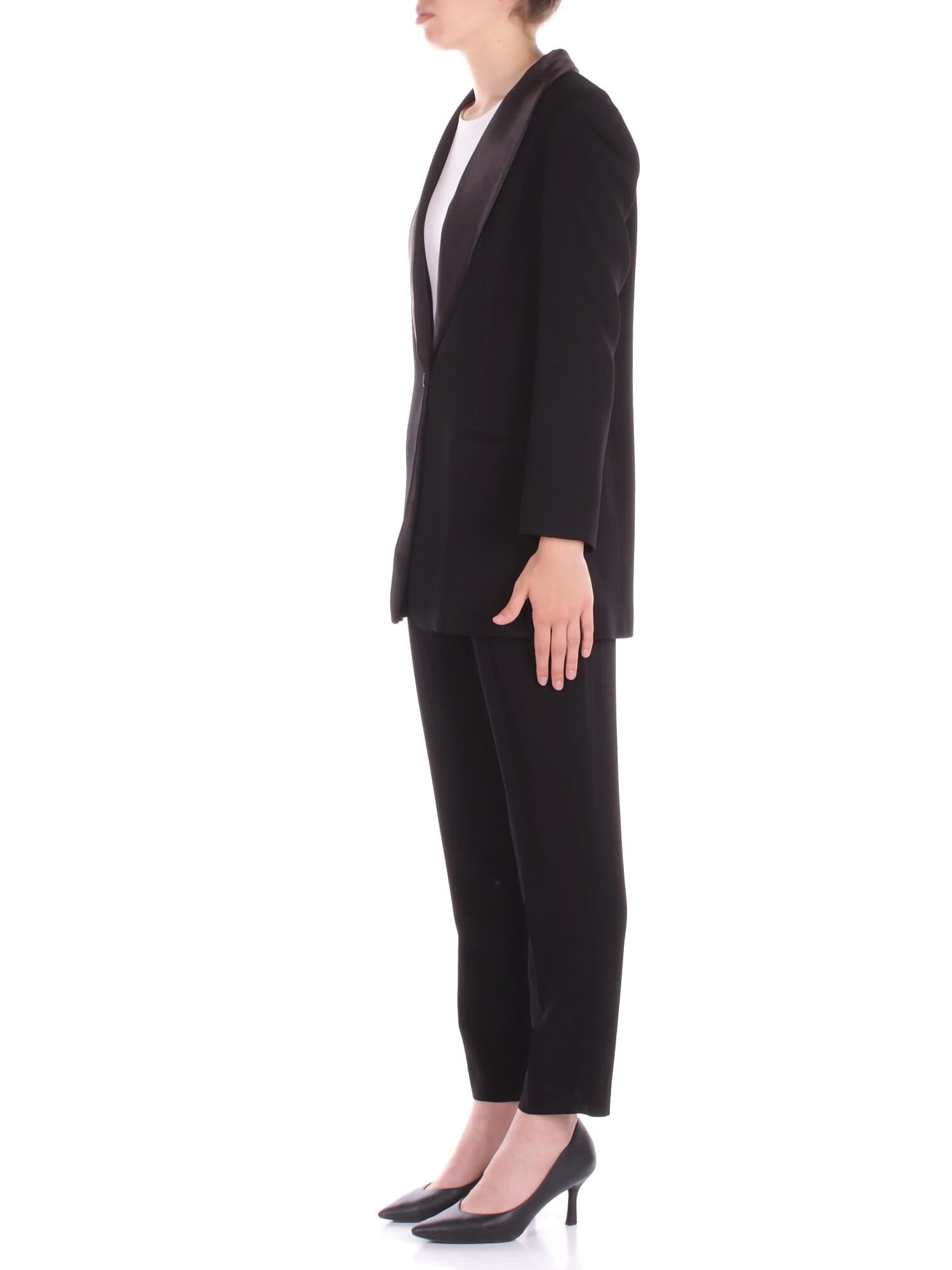 Manila Grace Pantaloni Nero da donna in Pantaloni Drestige - Casamassima, commercioVirtuoso.it