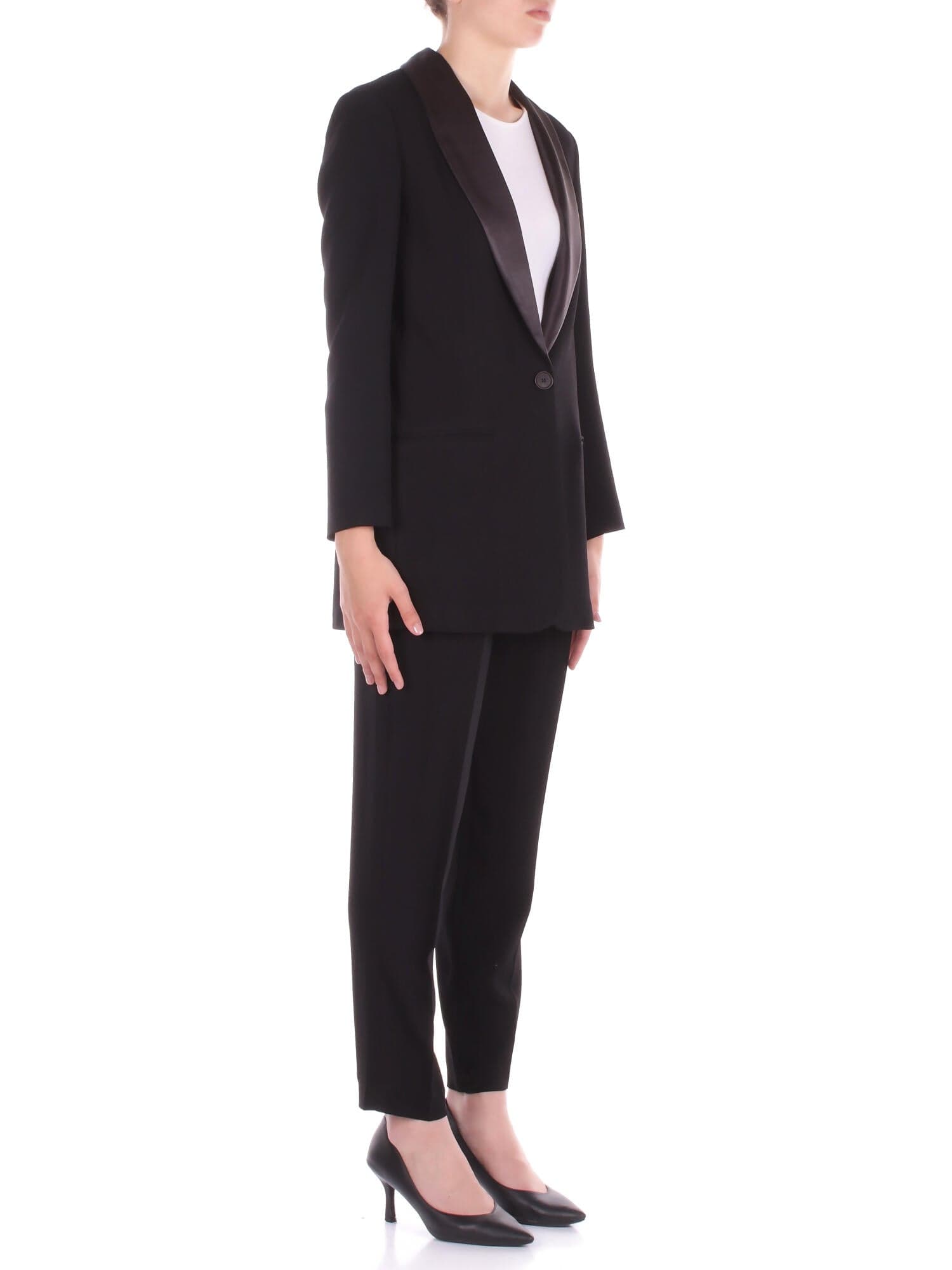 Manila Grace Pantaloni Nero da donna in Pantaloni Drestige - Casamassima, commercioVirtuoso.it