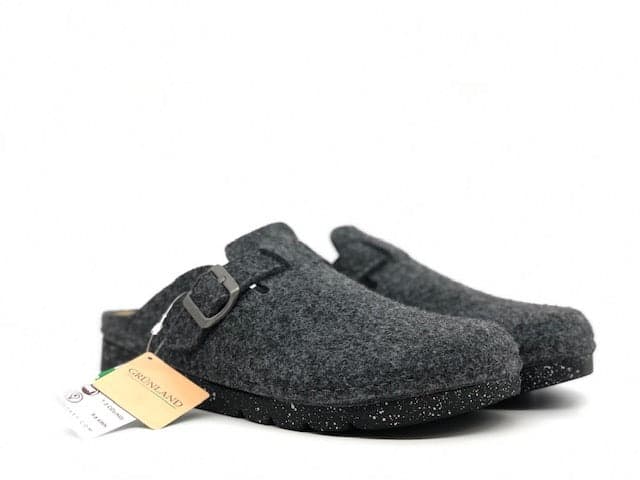 GRUNLAND Ciabatte chiuse uomo TOPP antracite - 5