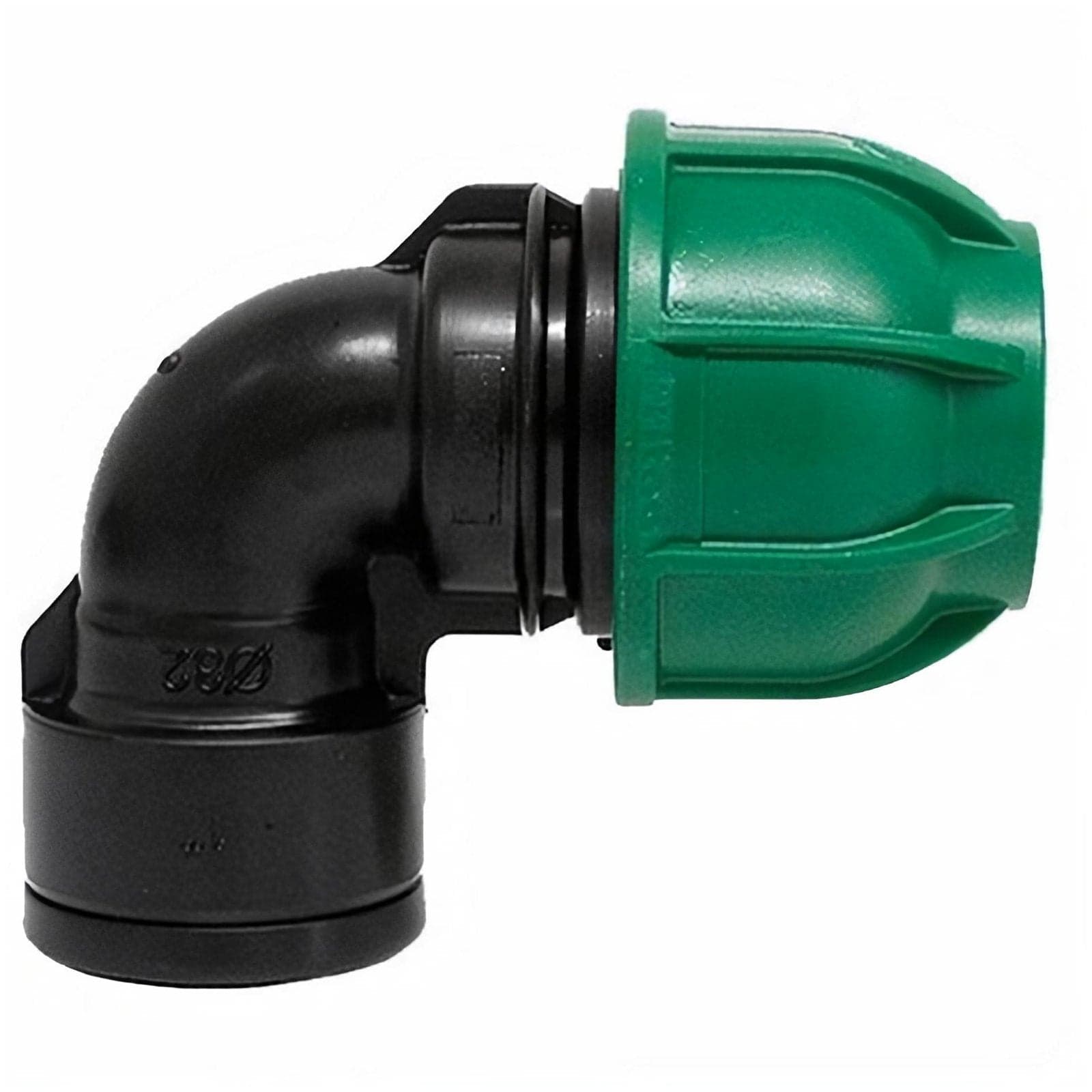 Gomito a 90° con derivazione femmina in polipropilene per irrigazione e giardinaggio PN 10 Bar in Parti e connettori La Zappa - Altamura, commercioVirtuoso.it