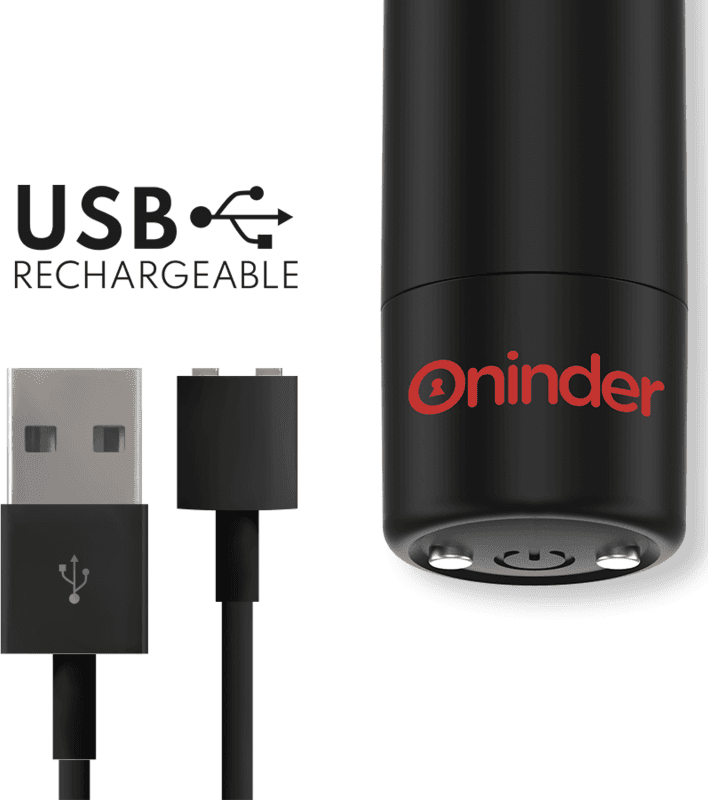 ONINDER - BERLIN VIBRATORE BULLET NERO 9 MODALITÀ 8,5 X 2 CM - APP GRATUITA in Vibratori proiettile e ovuli vibranti Desideria Shop - Latina, commercioVirtuoso.it