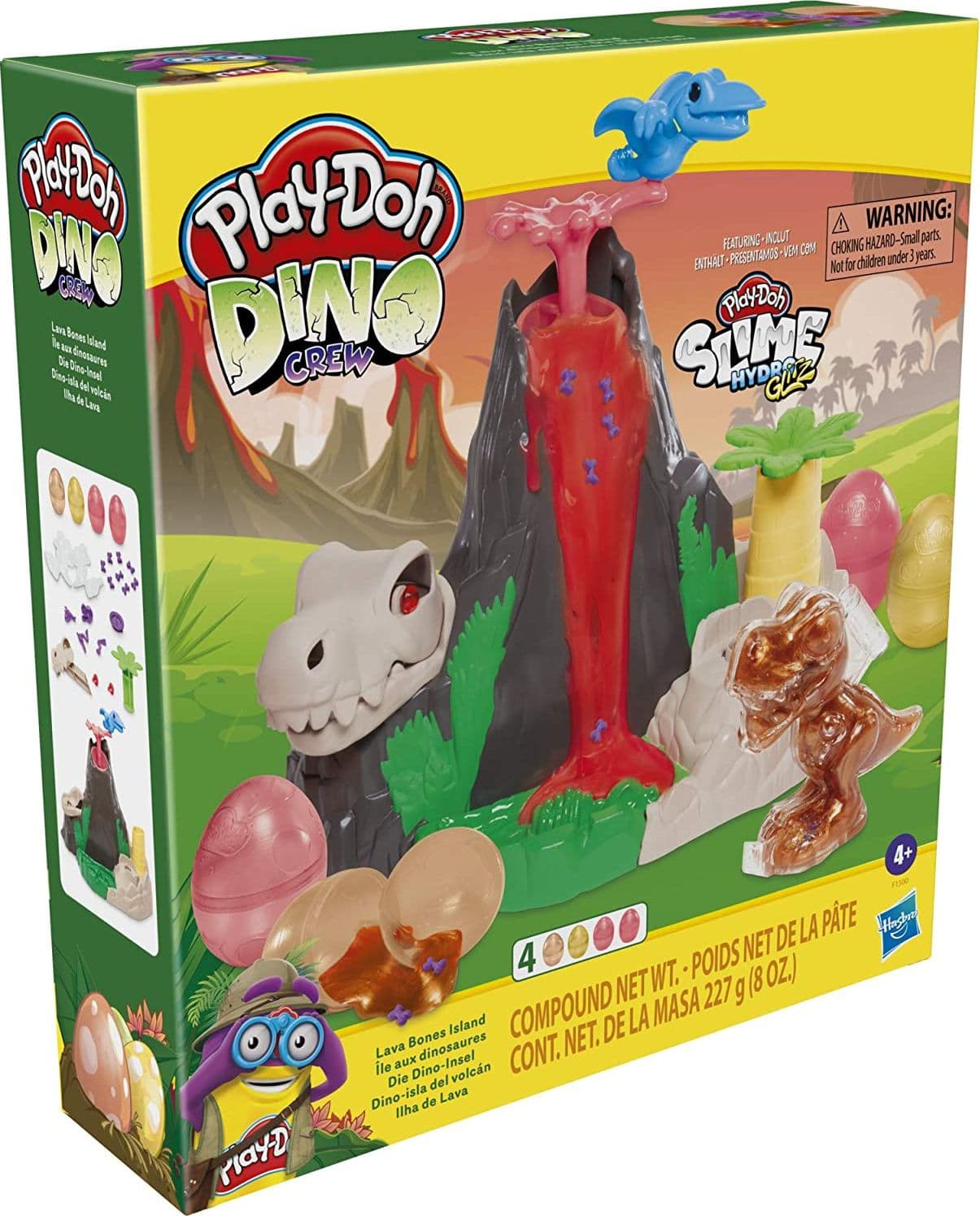 Play-Doh - Slime Dino L'isola dei Dinosauri in Argilla e pasta modellabile Centro Bimbo - Siderno, commercioVirtuoso.it