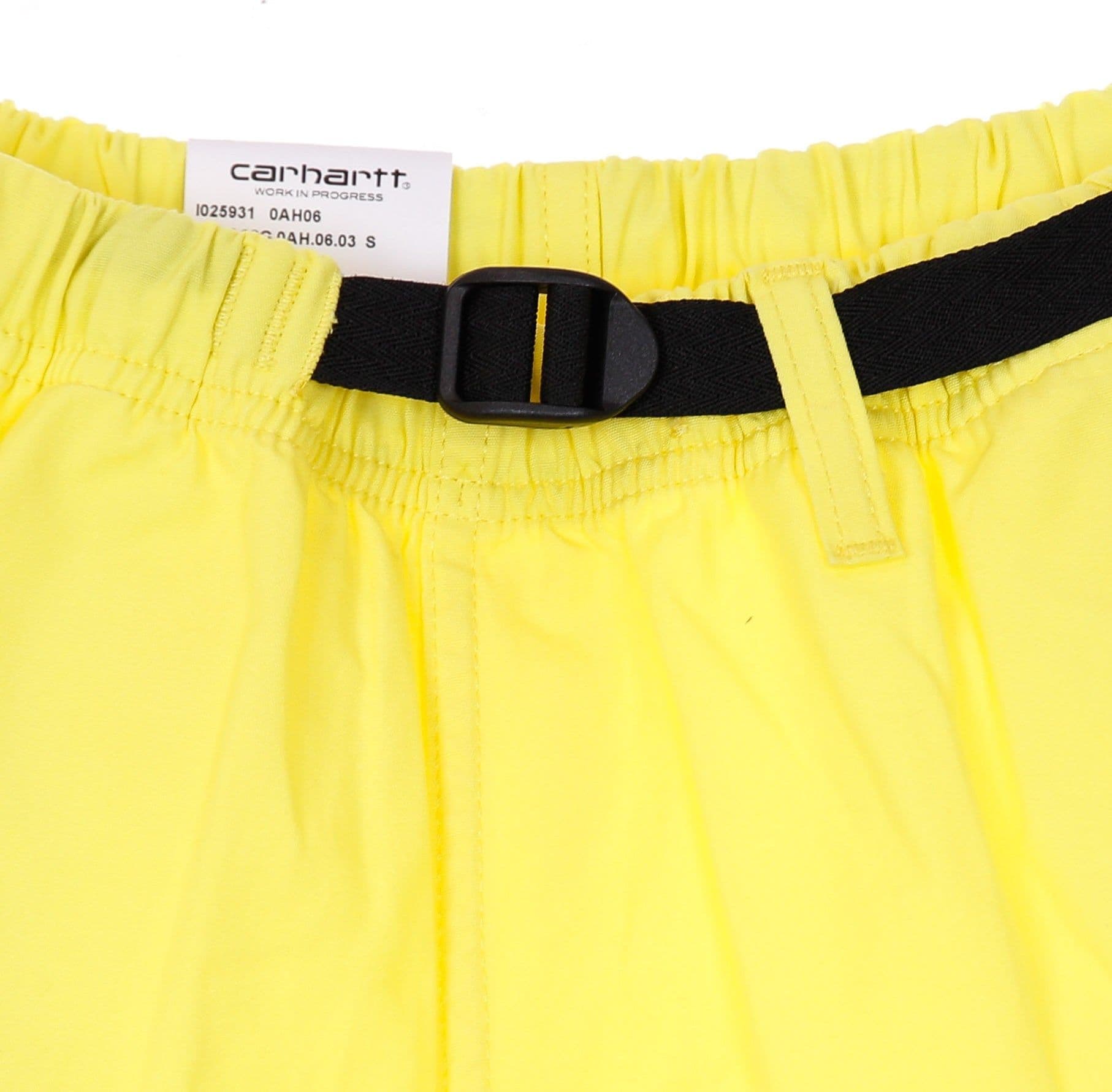 CARHARTT WIP Pantalone Corto Uomo Clover Short Limoncello Stone Washed da uomo in Pantaloncini Drestige - Casamassima, commercioVirtuoso.it