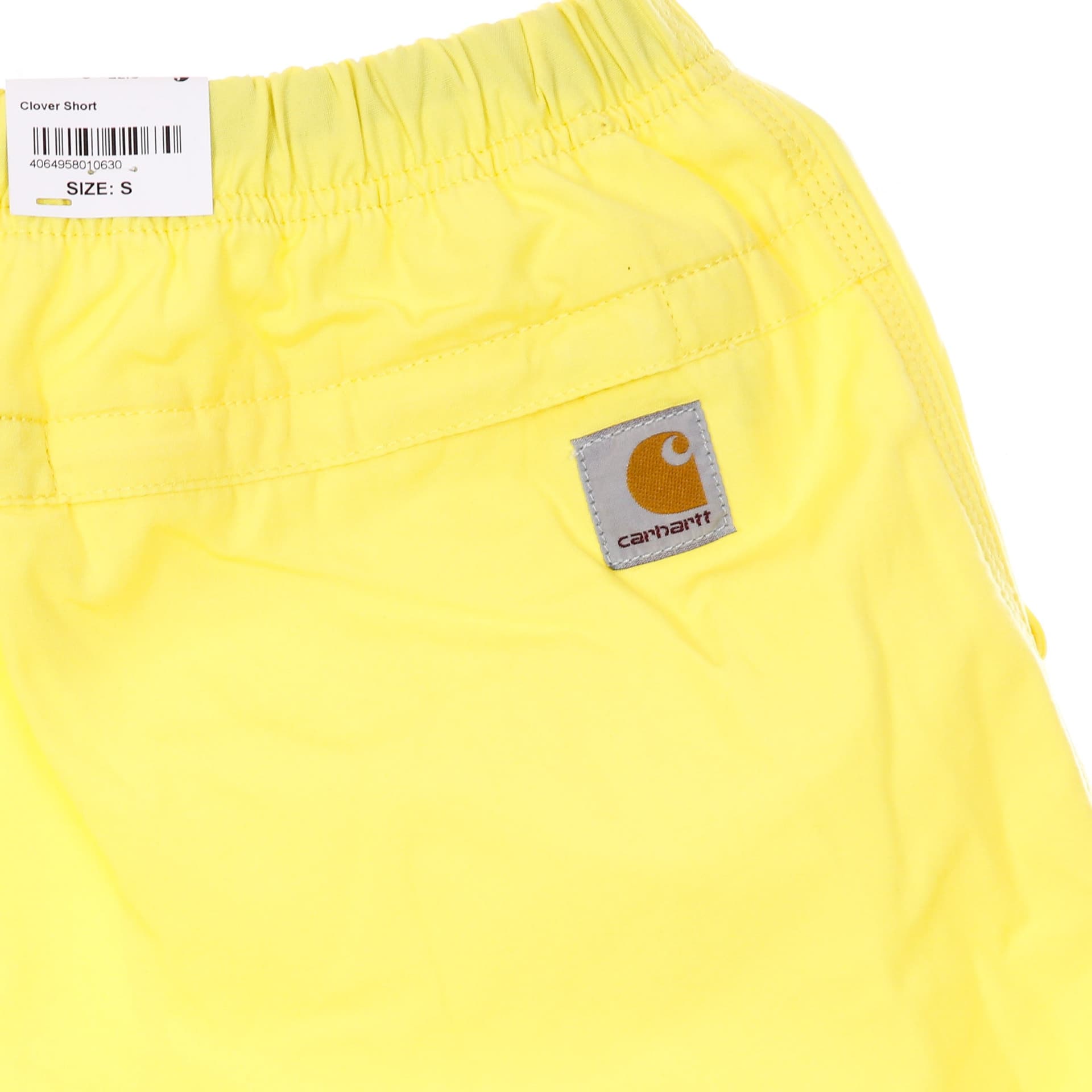 CARHARTT WIP Pantalone Corto Uomo Clover Short Limoncello Stone Washed da uomo in Pantaloncini Drestige - Casamassima, commercioVirtuoso.it