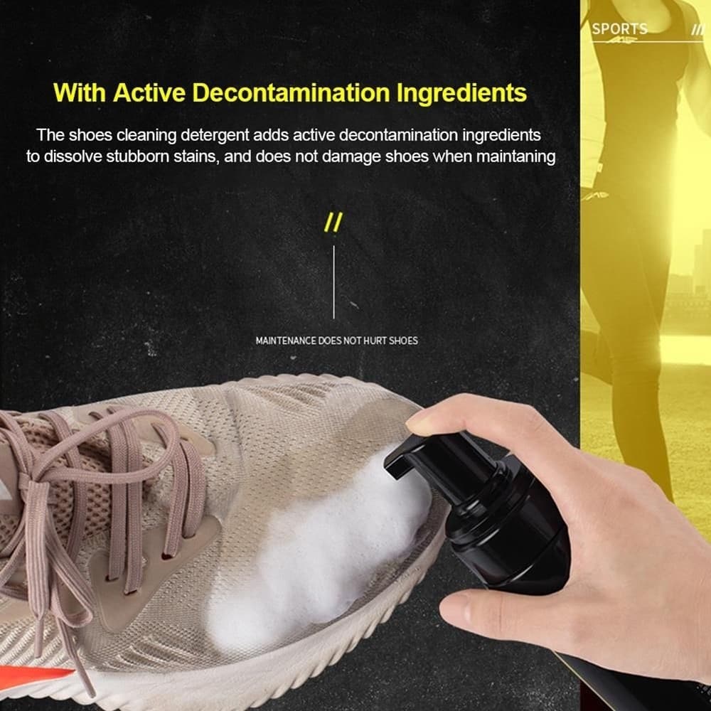 SCHIUMA DETERGENTE PER LA PULIZIA DI SCARPE SNEAKER CLEANING SENZA RISCIACQUO in Detergenti per scarpe Trade Shop italia - Napoli, commercioVirtuoso.it