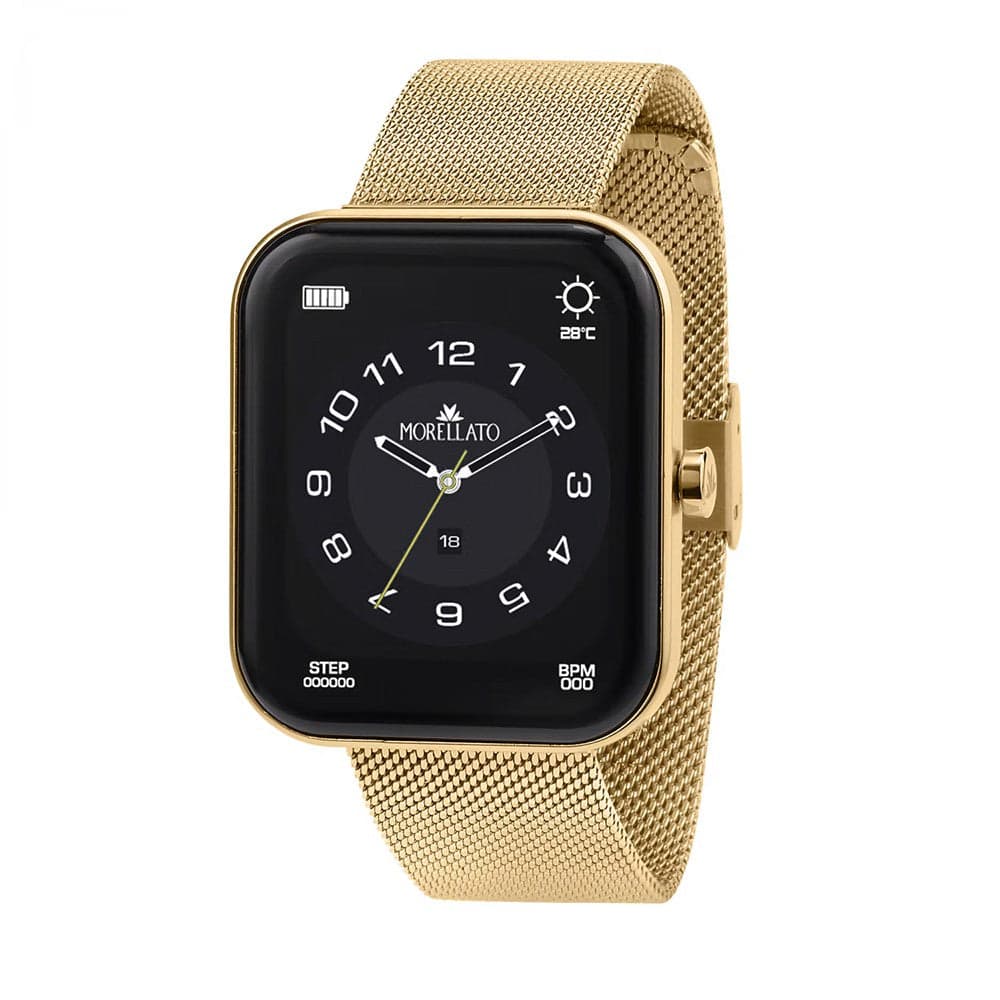 MORELLATO Smartwatch Unisex M-02 acciaio dorato in Orologi da polso Web Time Orologi - Milano, commercioVirtuoso.it