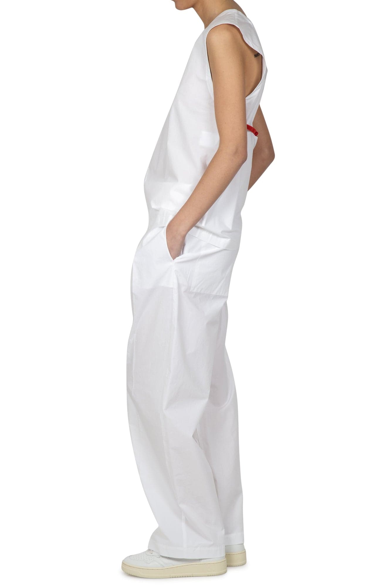 TELA Tela - Pantalone - 430857 - Bianco da donna in Pantaloni Drestige - Casamassima, commercioVirtuoso.it