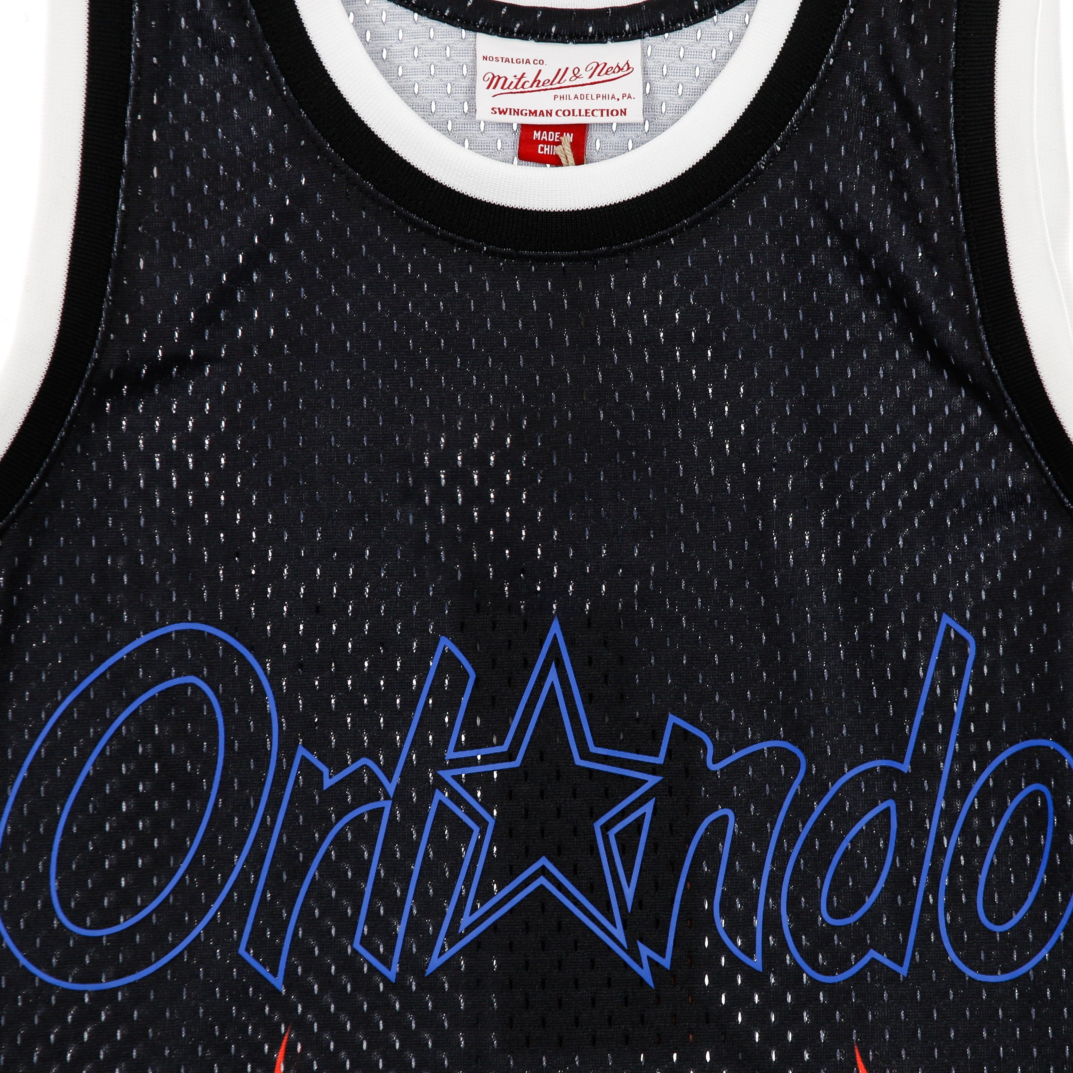 MITCHELL &amp; NESS Canotta Basket Uomo Nba Swingman Jersey Flames Hardwood Classics No.1 Penny Hardaway 1994-95 Orlmag Black/black/multi Color da uomo in T-Shirt Drestige - Casamassima, commercioVirtuoso.it