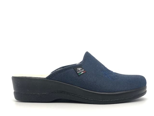 FLY FLOT Ciabatta donna chiusa Altamura Blu in Pantofole Calzature Durello - Agna, commercioVirtuoso.it
