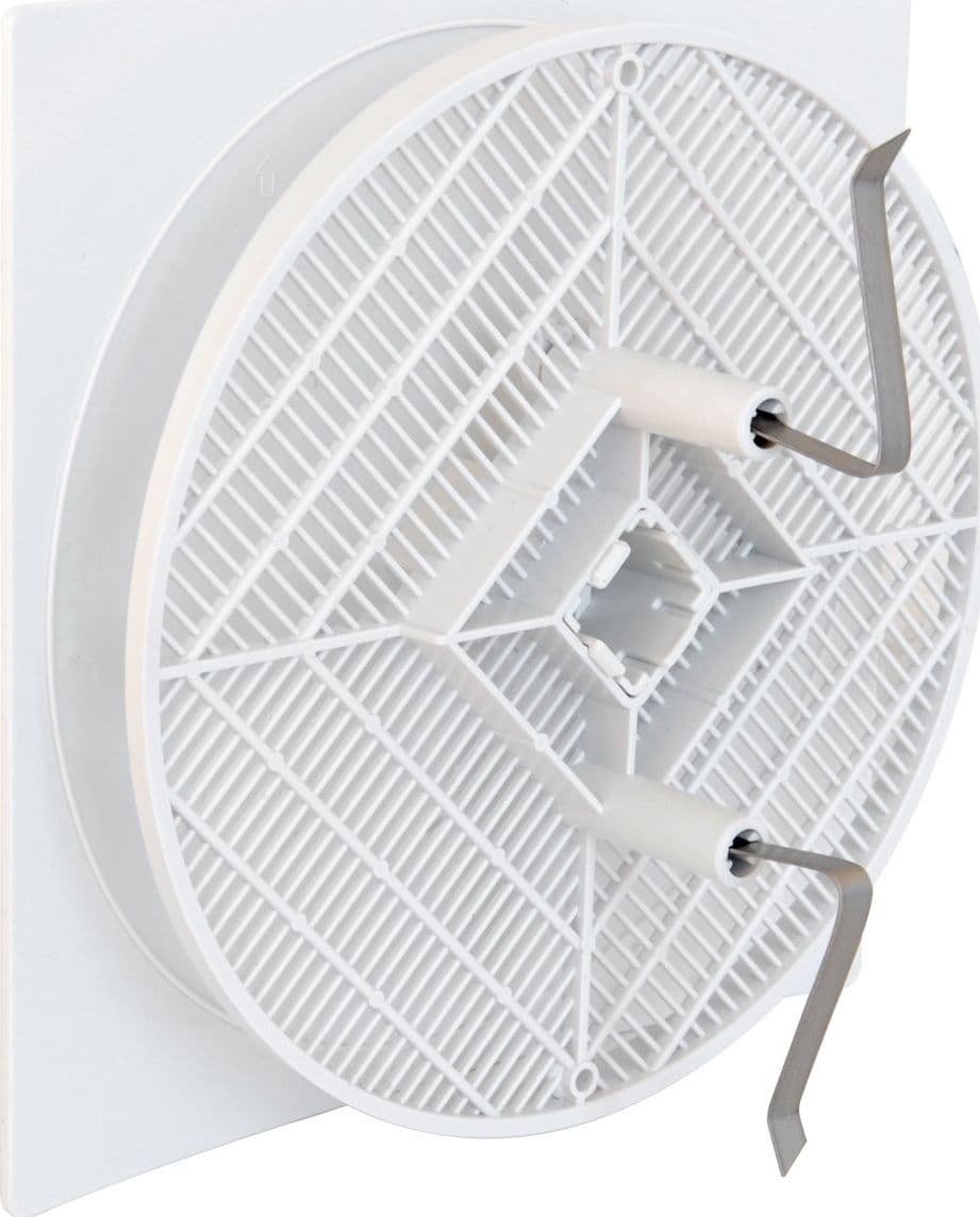 First griglia di ventilazione estetica 166x166mm in plastica con molle in Registri griglie e sfiatatoi Aloiserw.com - Altomonte, commercioVirtuoso.it