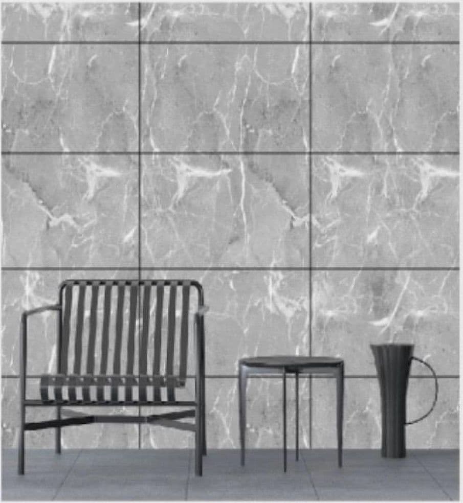 PANNELLO ADESIVO EFFETTO MARMO GRIGIO PARETI PARASCHIZZI 300X60 CM STANZA CUCINA in Coperchi antischizzo Trade Shop italia - Napoli, commercioVirtuoso.it
