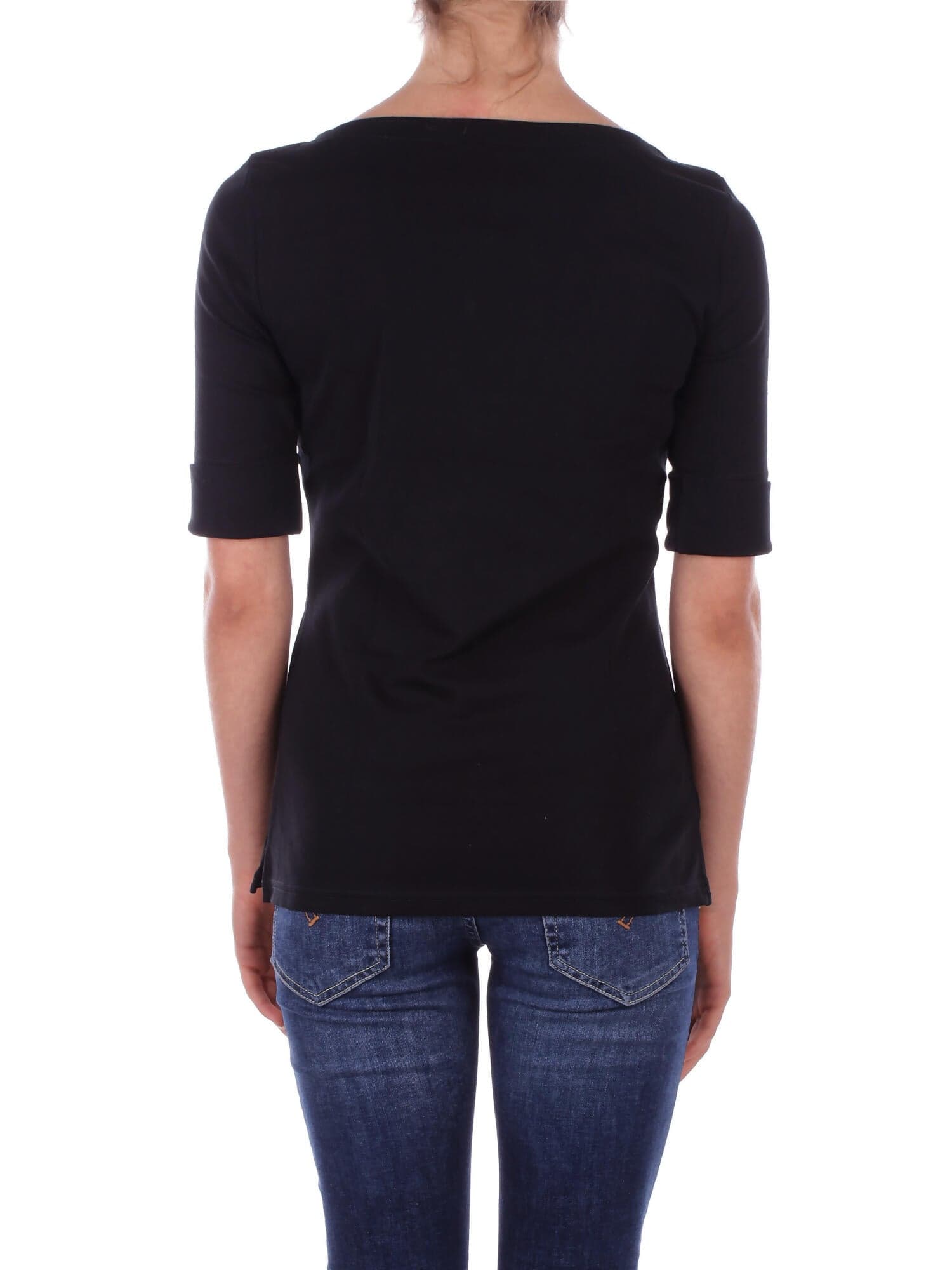 Ralph Lauren T-shirt e Polo Nero da donna in T-shirt Drestige - Casamassima, commercioVirtuoso.it