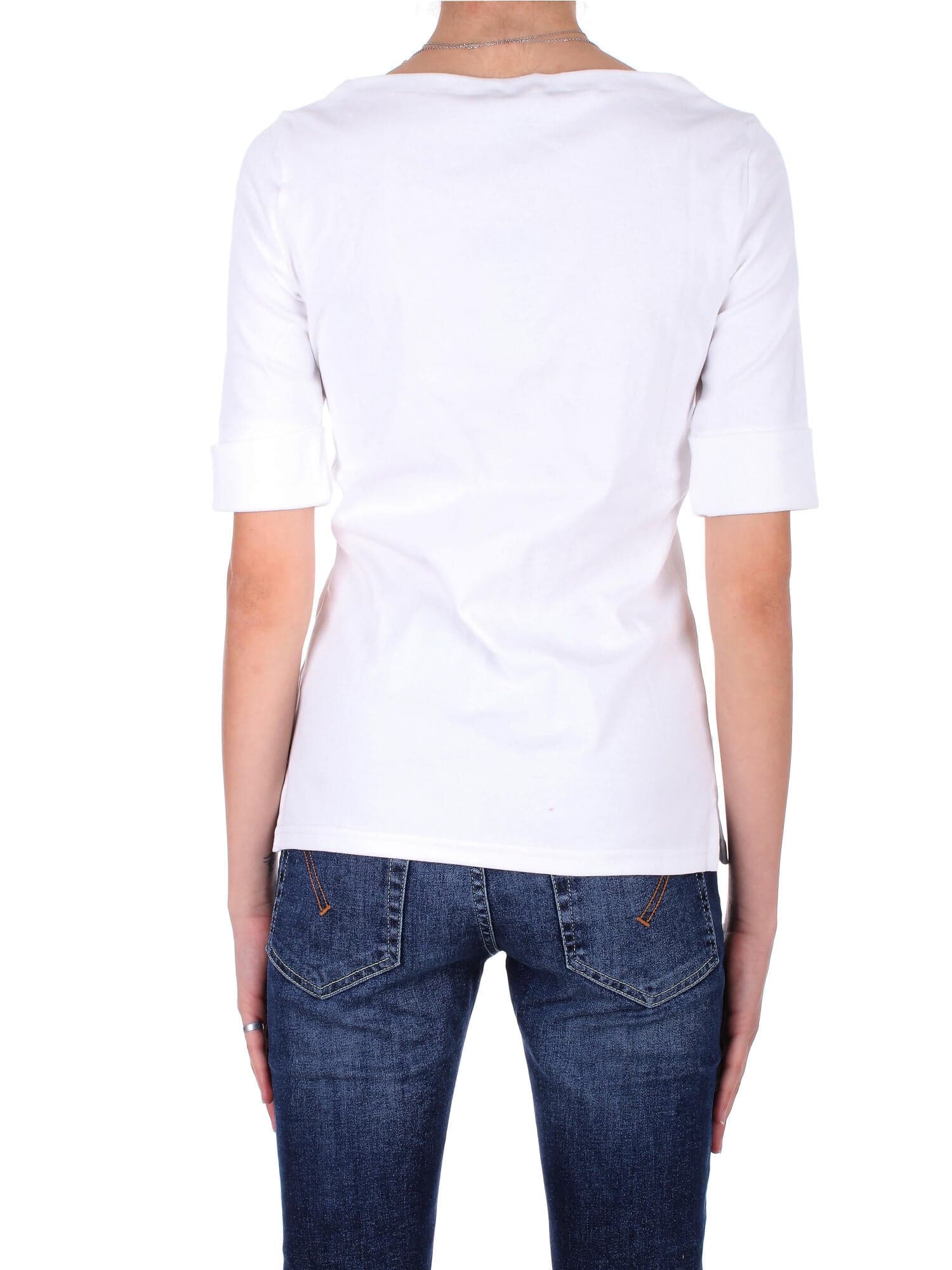 Ralph Lauren T-shirt e Polo Bianco da donna in T-shirt Drestige - Casamassima, commercioVirtuoso.it