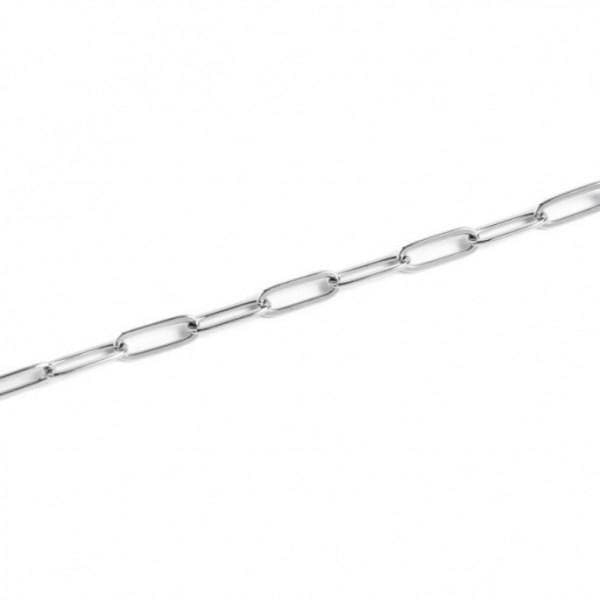 Marlù BRACCIALE CATENA A MAGLIA LARGA ACCIAIO in Bracciali Alba Gioielli - Casoria, commercioVirtuoso.it