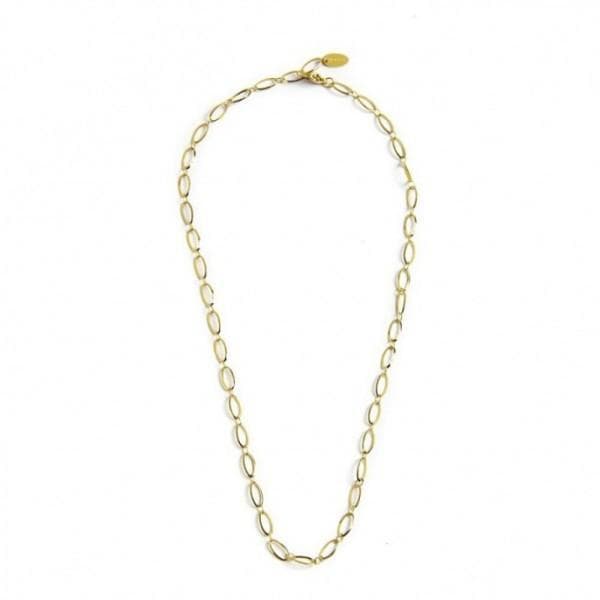 Marlù COLLANA CATENA MISTA PVD ORO in Collane Alba Gioielli - Casoria, commercioVirtuoso.it