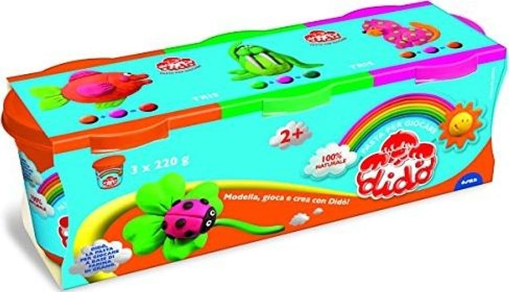 TRIS 3 BARATT. DIDO 220GR. 3PZ 390461, da 2 anni in su