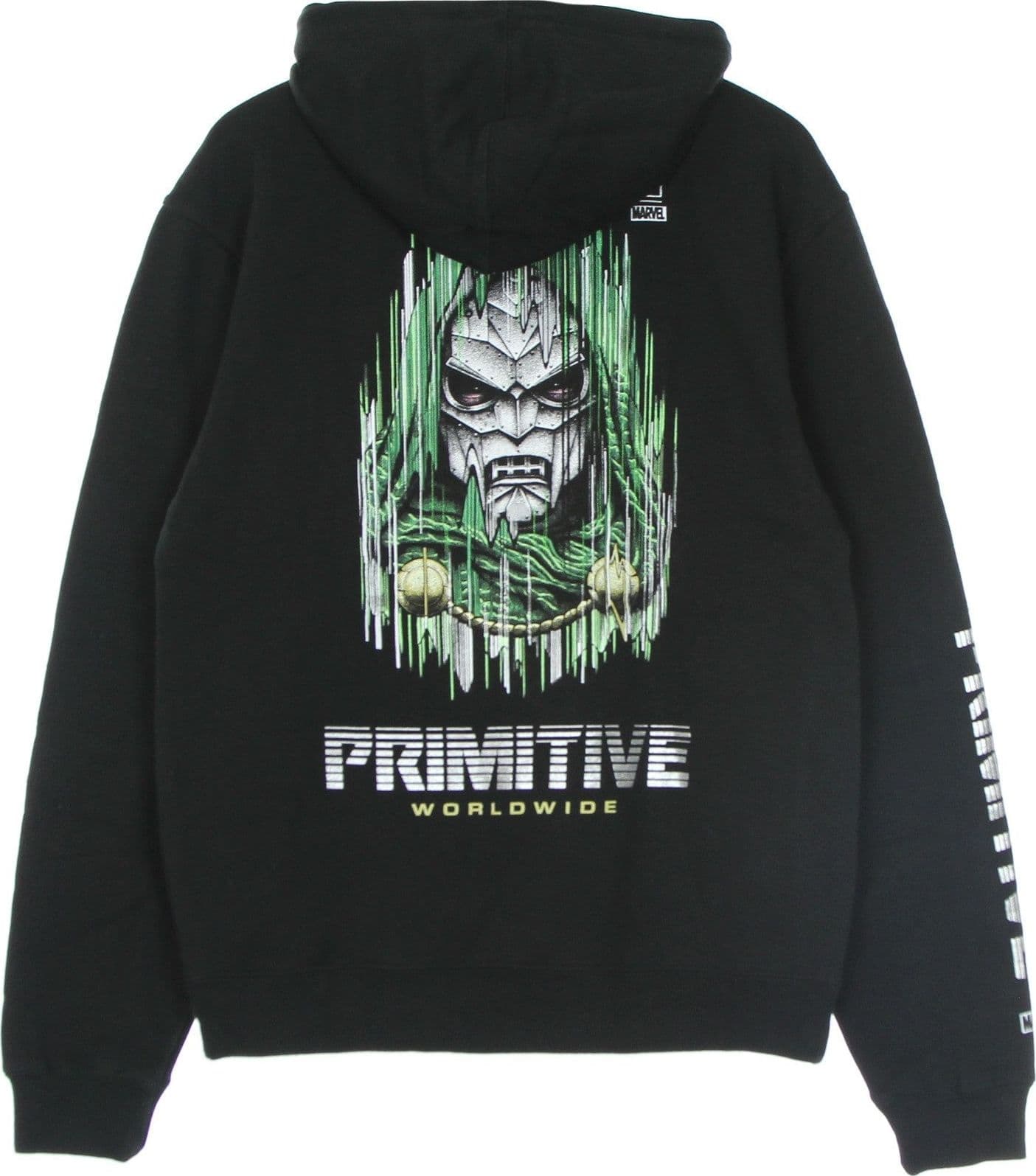 PRIMITIVE Felpa Cappuccio Uomo Doom Hood Black da uomo in Felpe con cappuccio Drestige - Casamassima, commercioVirtuoso.it