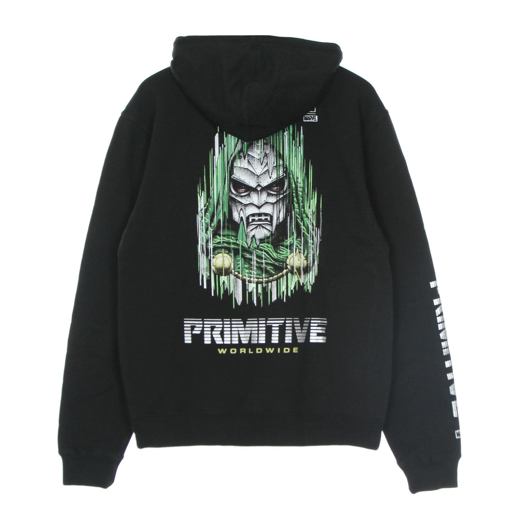PRIMITIVE Felpa Cappuccio Uomo Doom Hood Black da uomo in Felpe con cappuccio Drestige - Casamassima, commercioVirtuoso.it