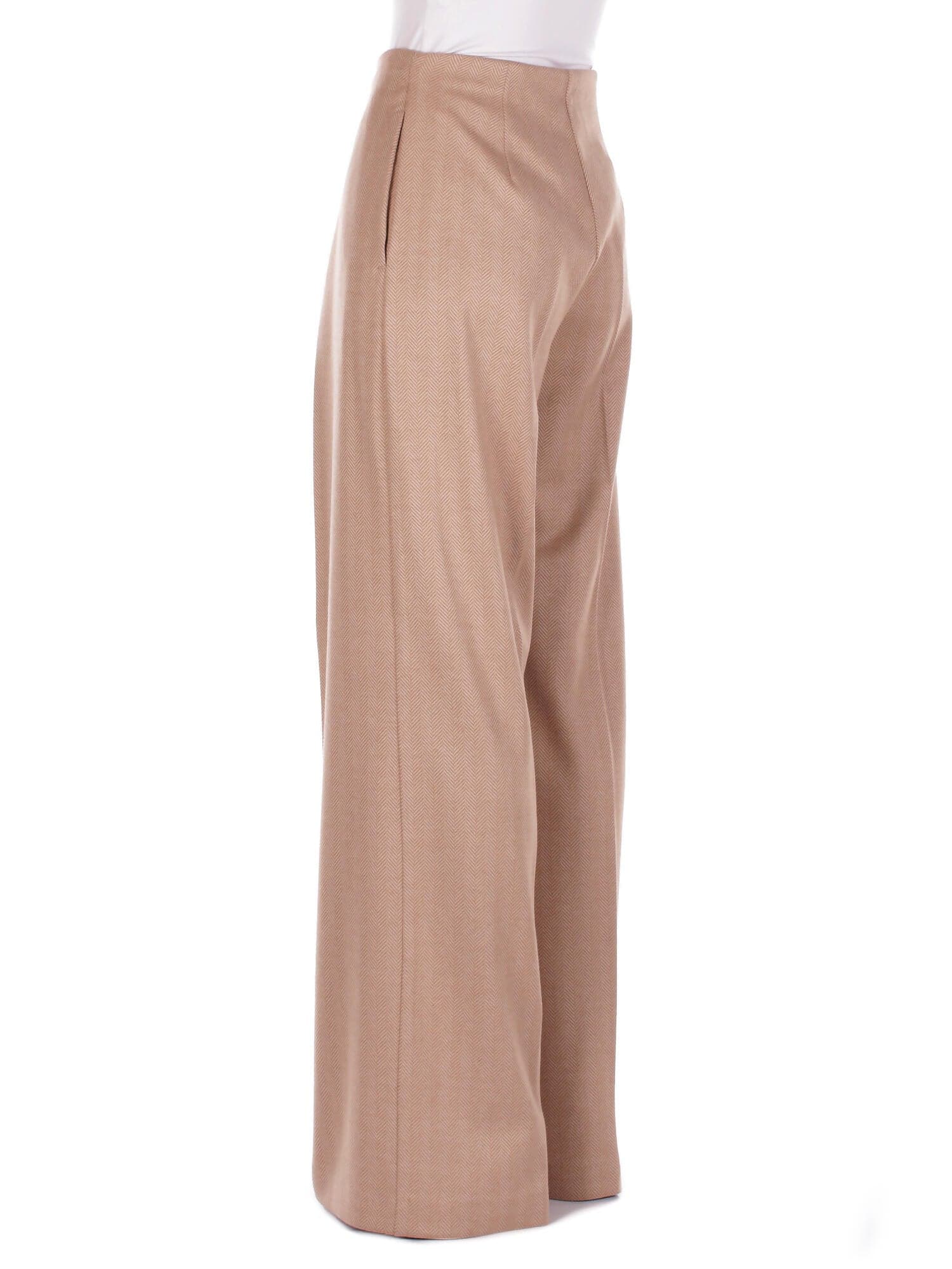 MM MAX MARA Pantaloni Beige da donna in Pantaloni Drestige - Casamassima, commercioVirtuoso.it