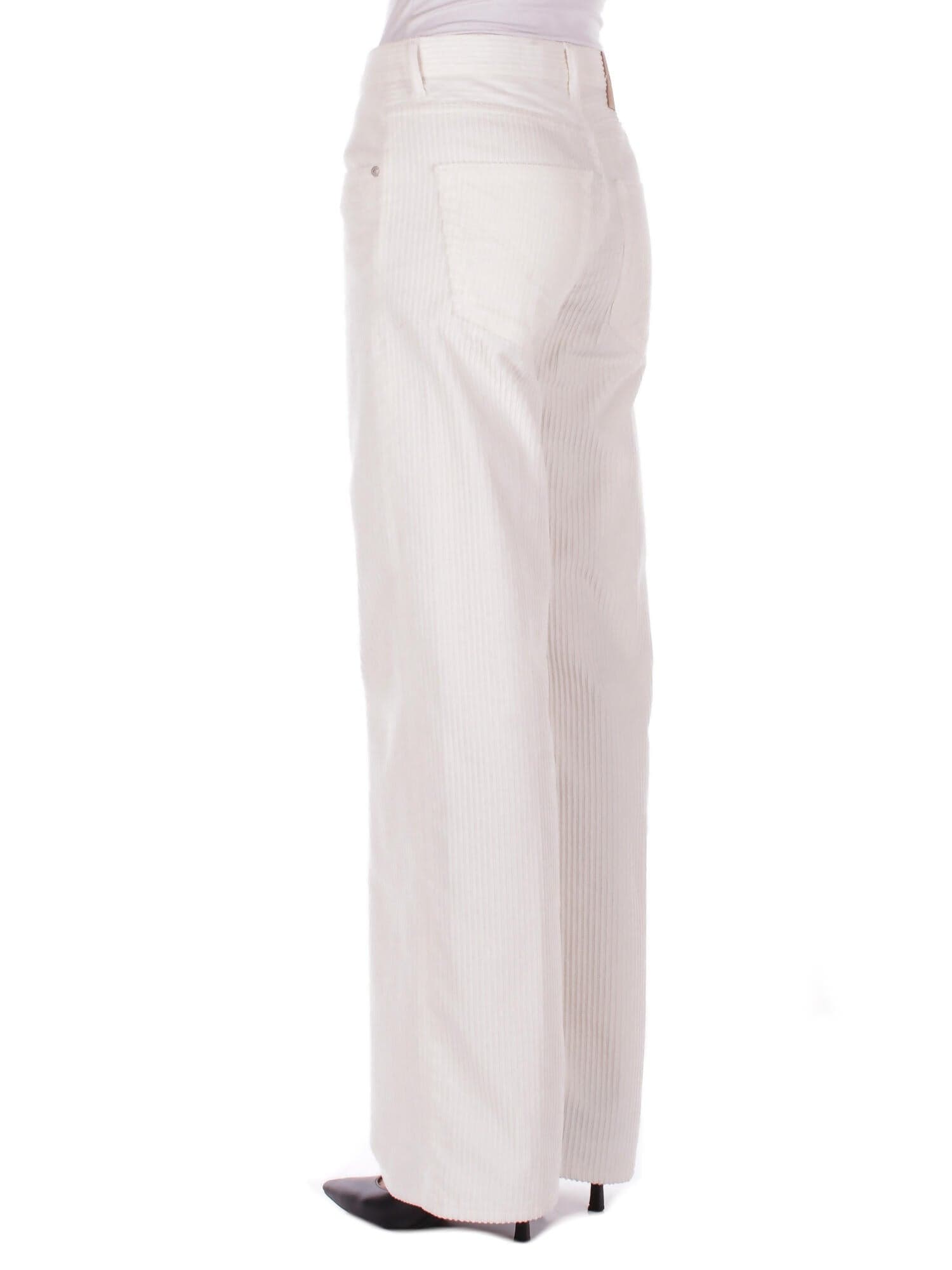 Dondup Pantaloni Panna da donna in Pantaloni Drestige - Casamassima, commercioVirtuoso.it