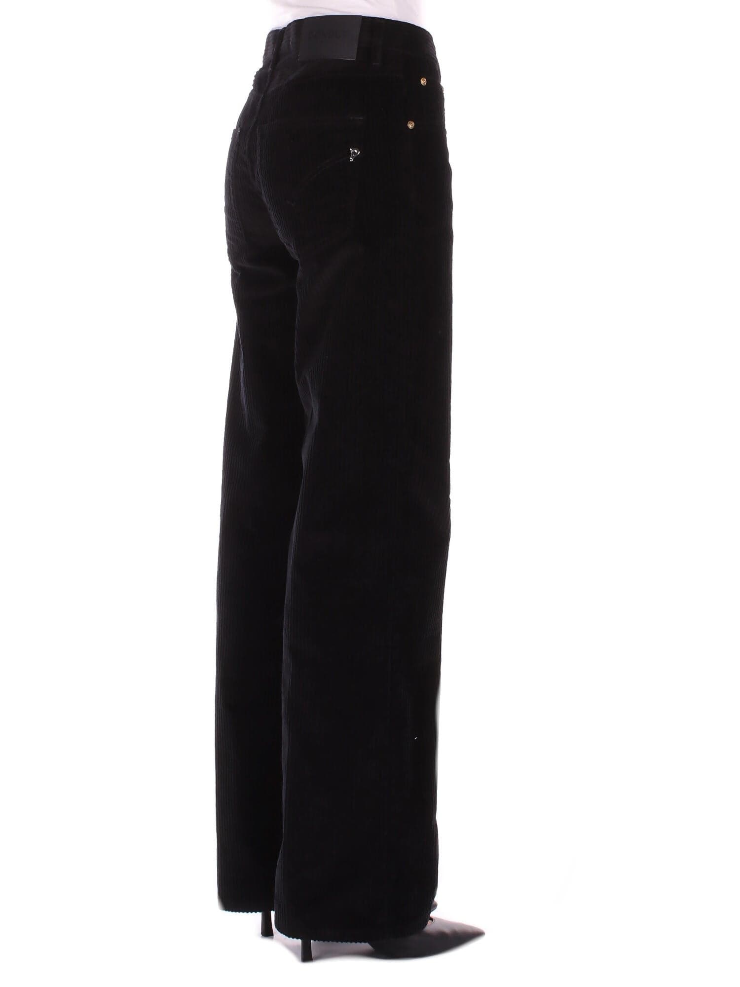 Dondup Pantaloni Nero da donna in Jeans Drestige - Casamassima, commercioVirtuoso.it