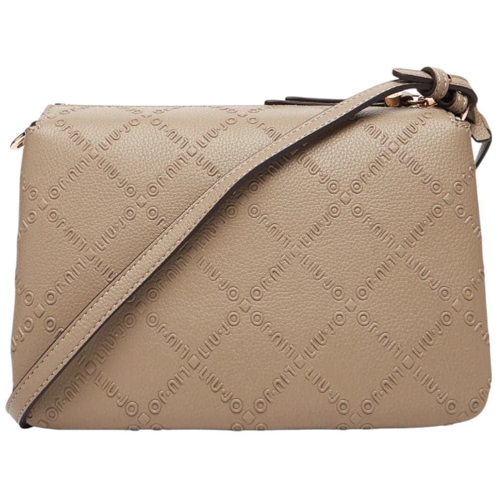 Liu Jo borsa a spalla crossbody taupe AF5072E0538-71105 in Borse a spalla Prodotti di Classe - Nocera Superiore, commercioVirtuoso.it