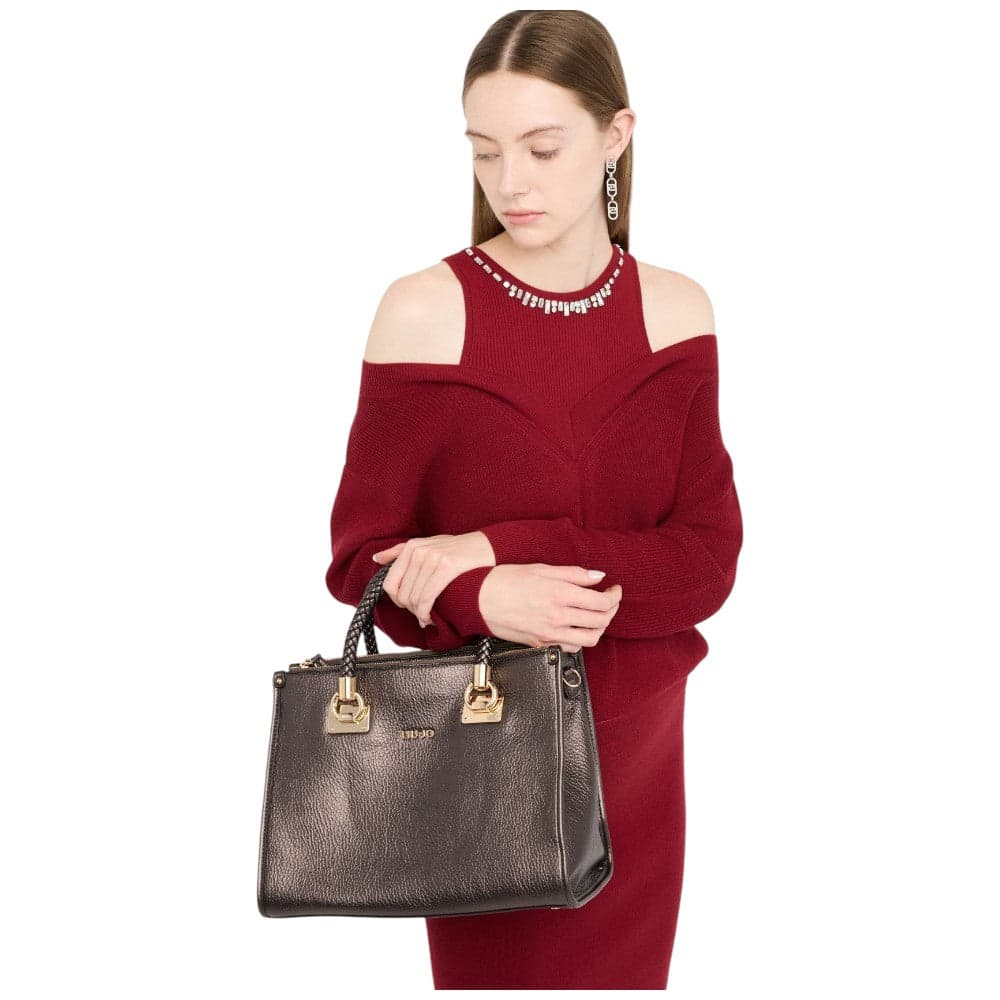 Liu Jo borsa satchel media moro AF5008E0027-04877 in Borse a spalla Prodotti di Classe - Nocera Superiore, commercioVirtuoso.it